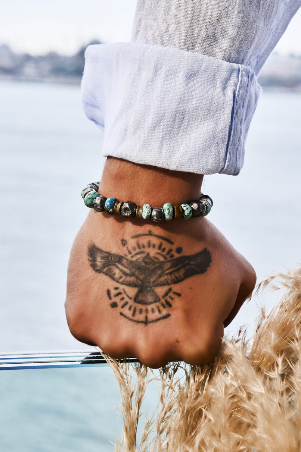 Dunkel Design-Tegan Gümüş Bileklik-Bileklik-2-Milagron.com