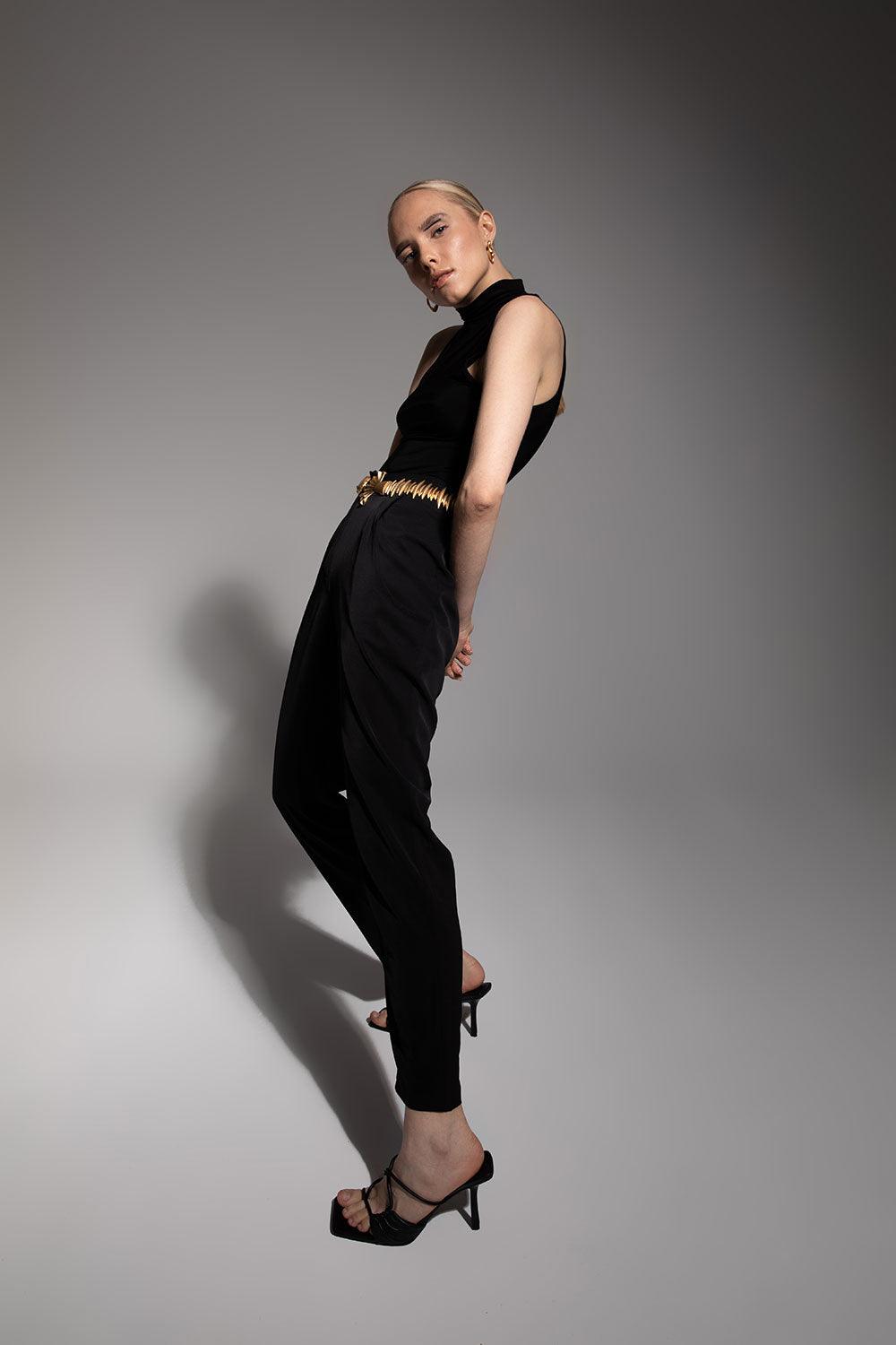 Duygu Demirel-Gracula Pant-Kumaş Pantolon-11-Milagron.com