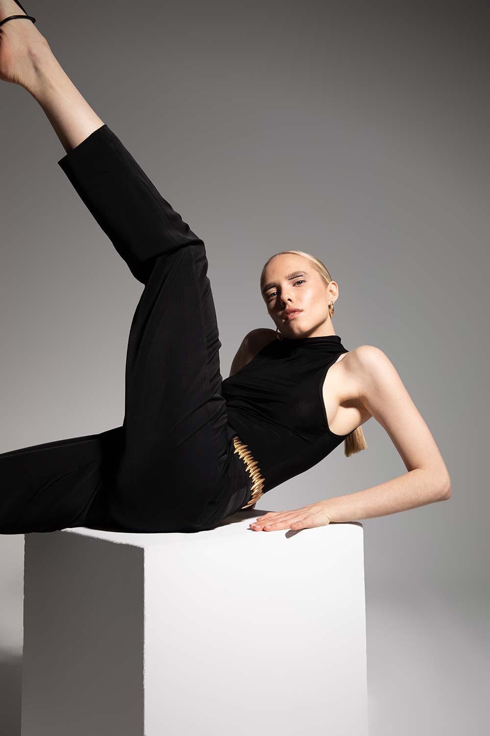 Duygu Demirel-Gracula Pant-Kumaş Pantolon-8-Milagron.com