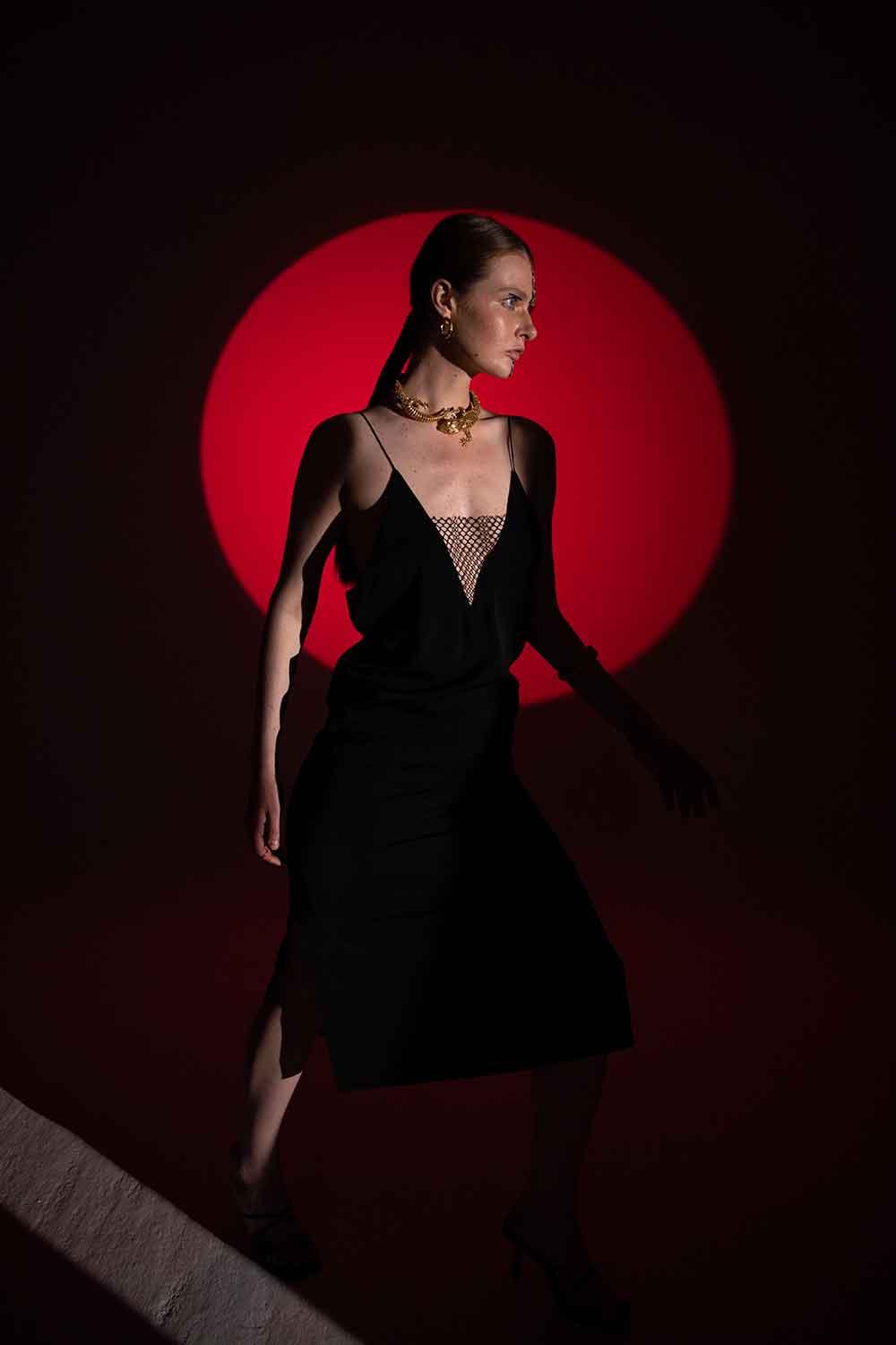 Duygu Demirel-Jackdaw Dress-Elbise-11-Milagron.com