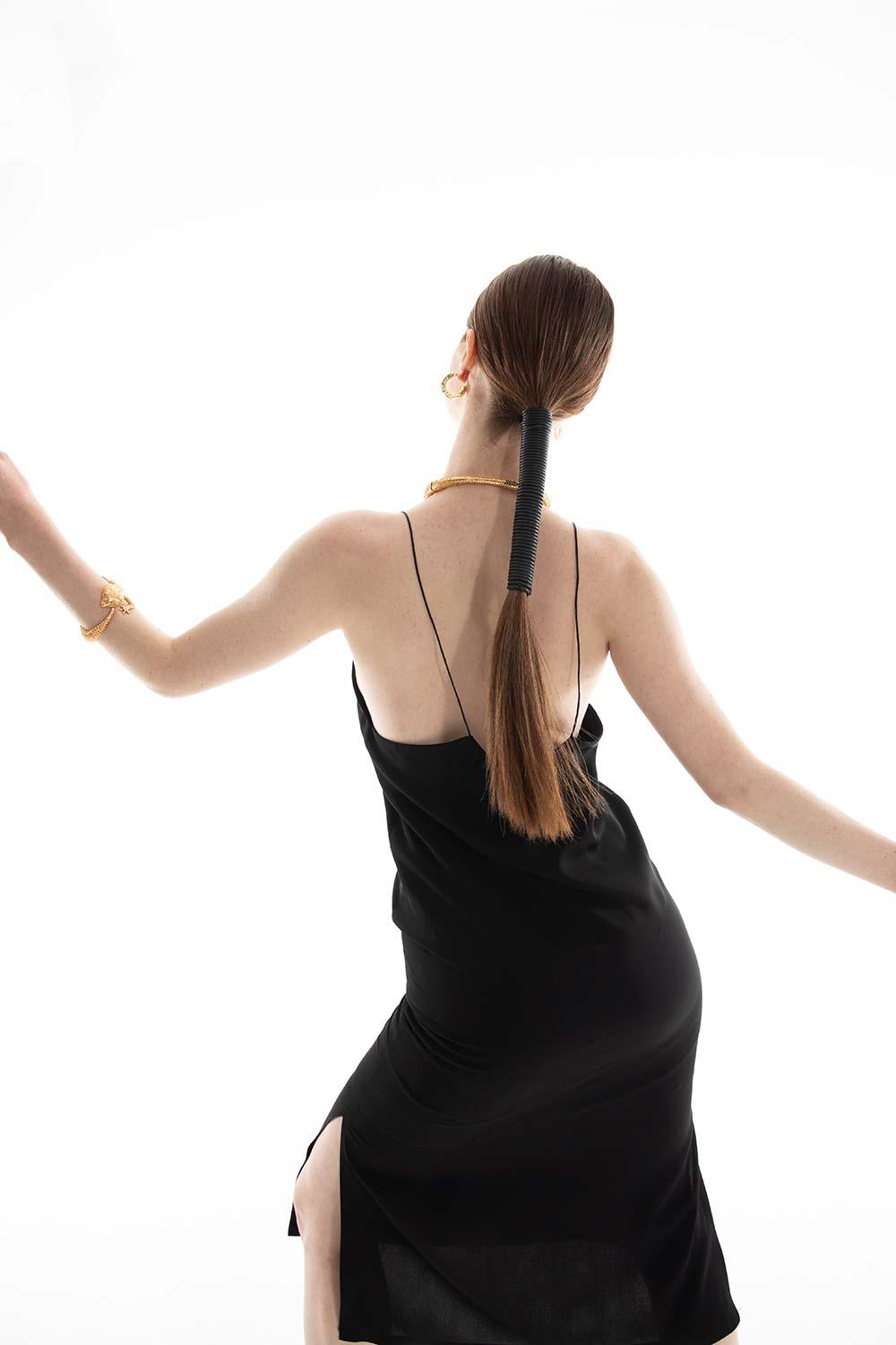 Duygu Demirel-Jackdaw Dress-Elbise-2-Milagron.com