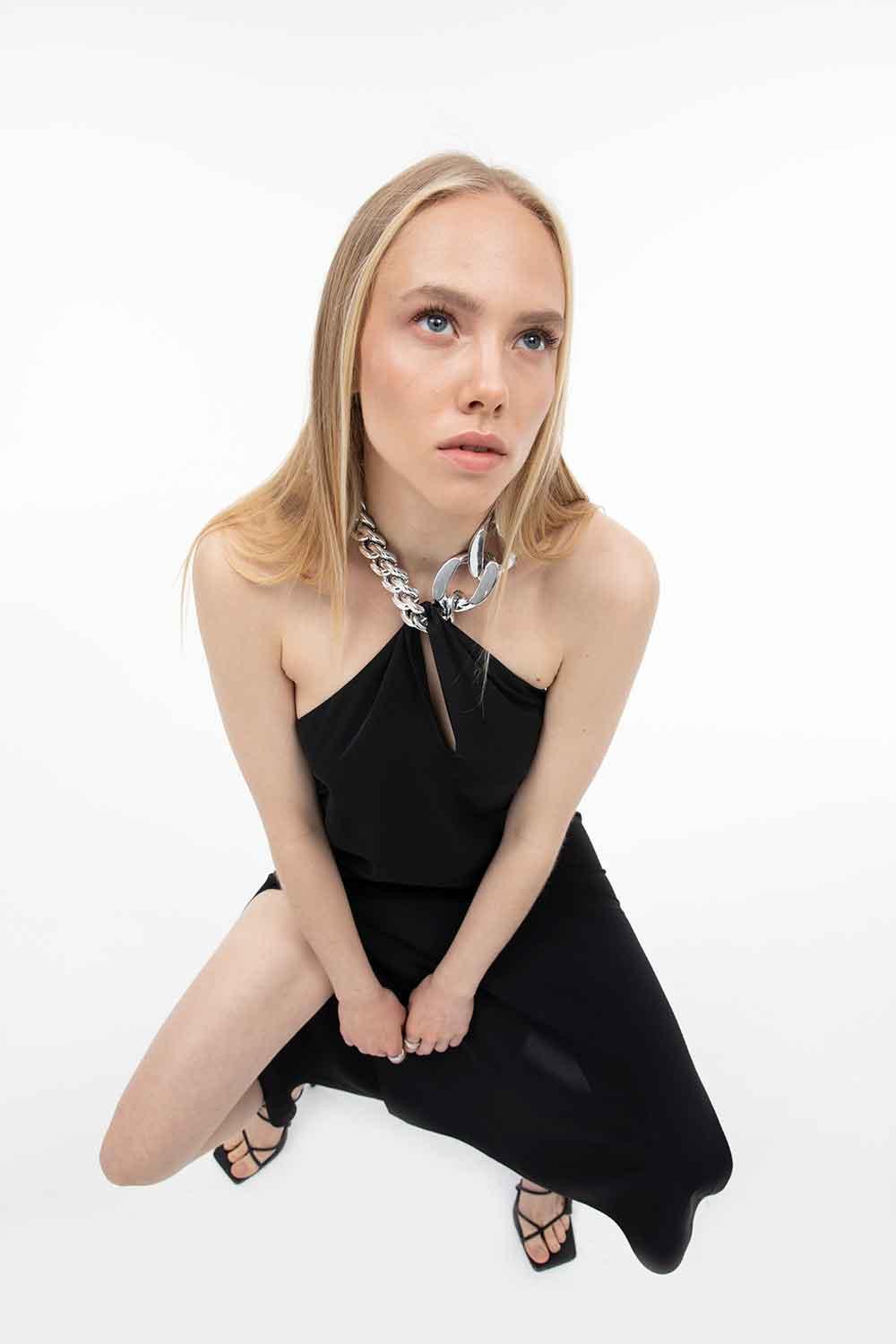 Duygu Demirel-Coleto Dress-Elbise-6-Milagron.com