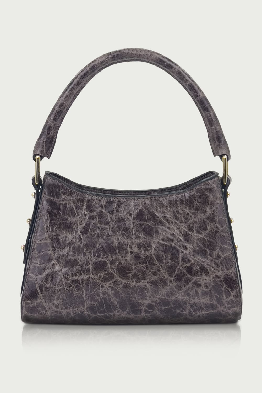 D’ylla Atelier-Ashley Crinkle Brown-El Çantası-2-Milagron.com