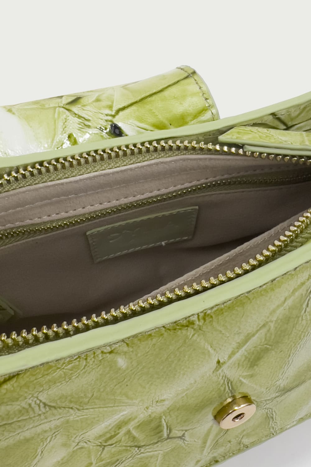 D’ylla Atelier-Ashley Crinkle Green-El Çantası-4-Milagron.com