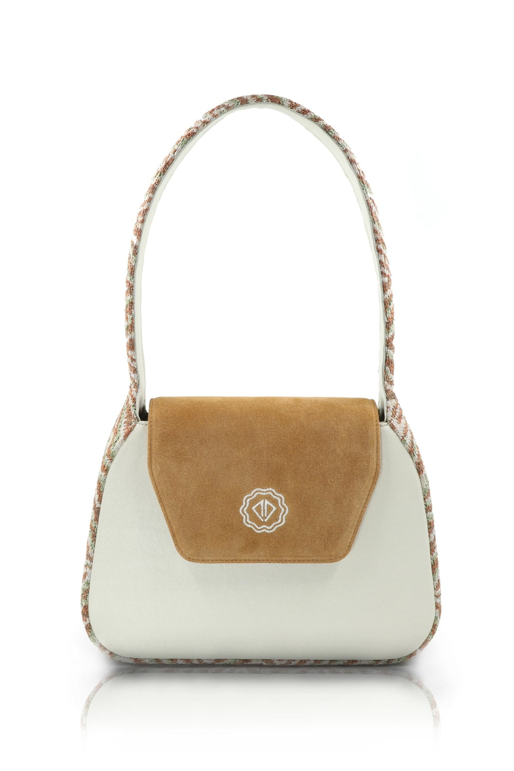 D’ylla Atelier-Fi̇ona Cream-Omuz Çantası-1-Milagron.com