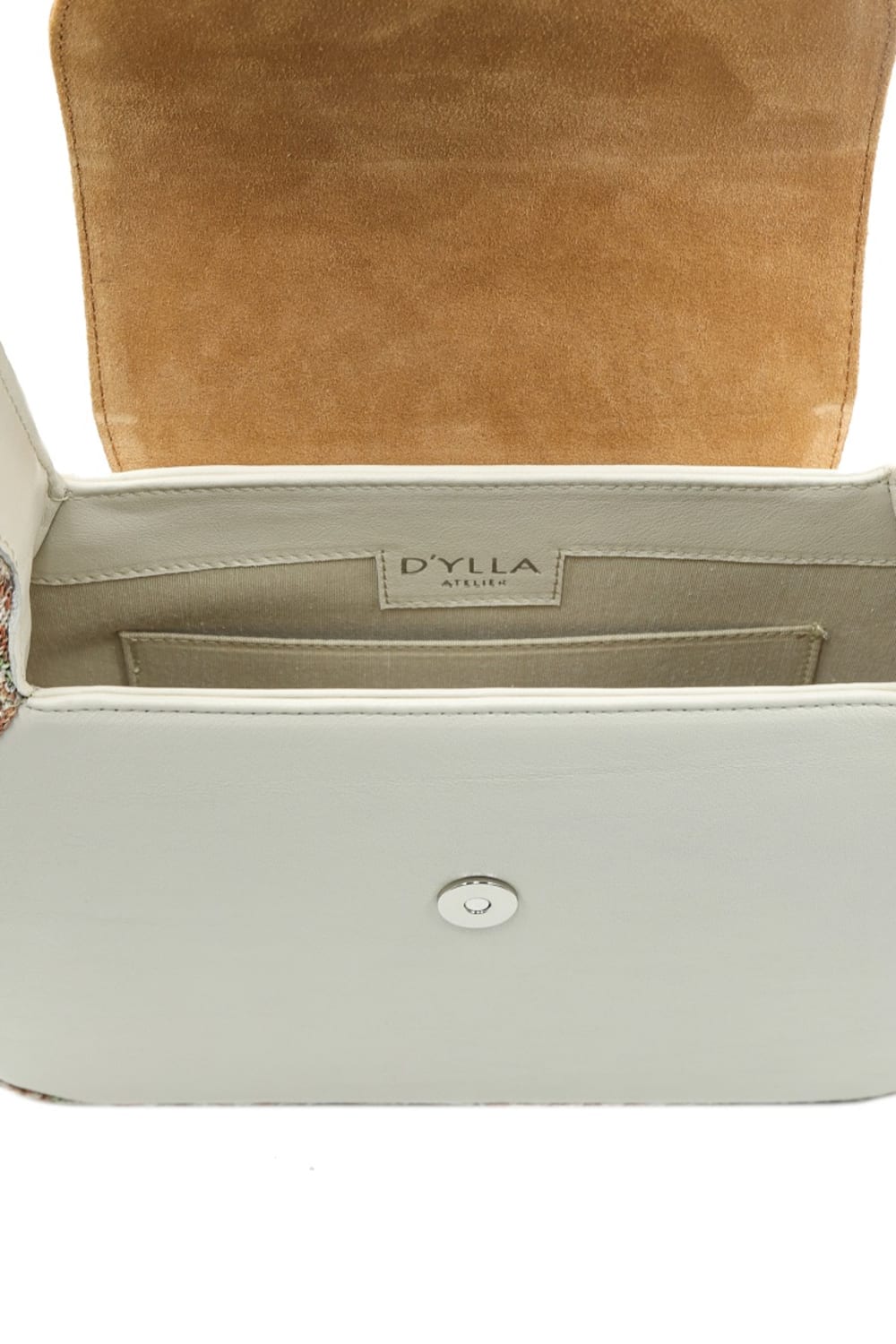 D’ylla Atelier-Fi̇ona Cream-Omuz Çantası-4-Milagron.com