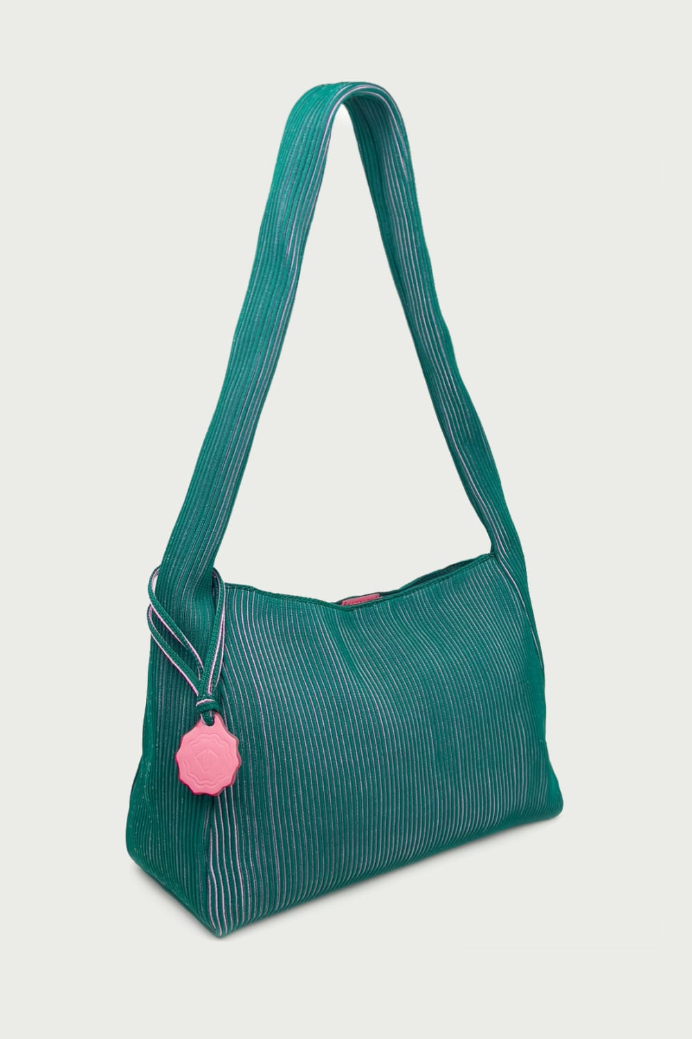 D’ylla Atelier-Freya Green Maxi-Omuz Çantası-2-Milagron.com