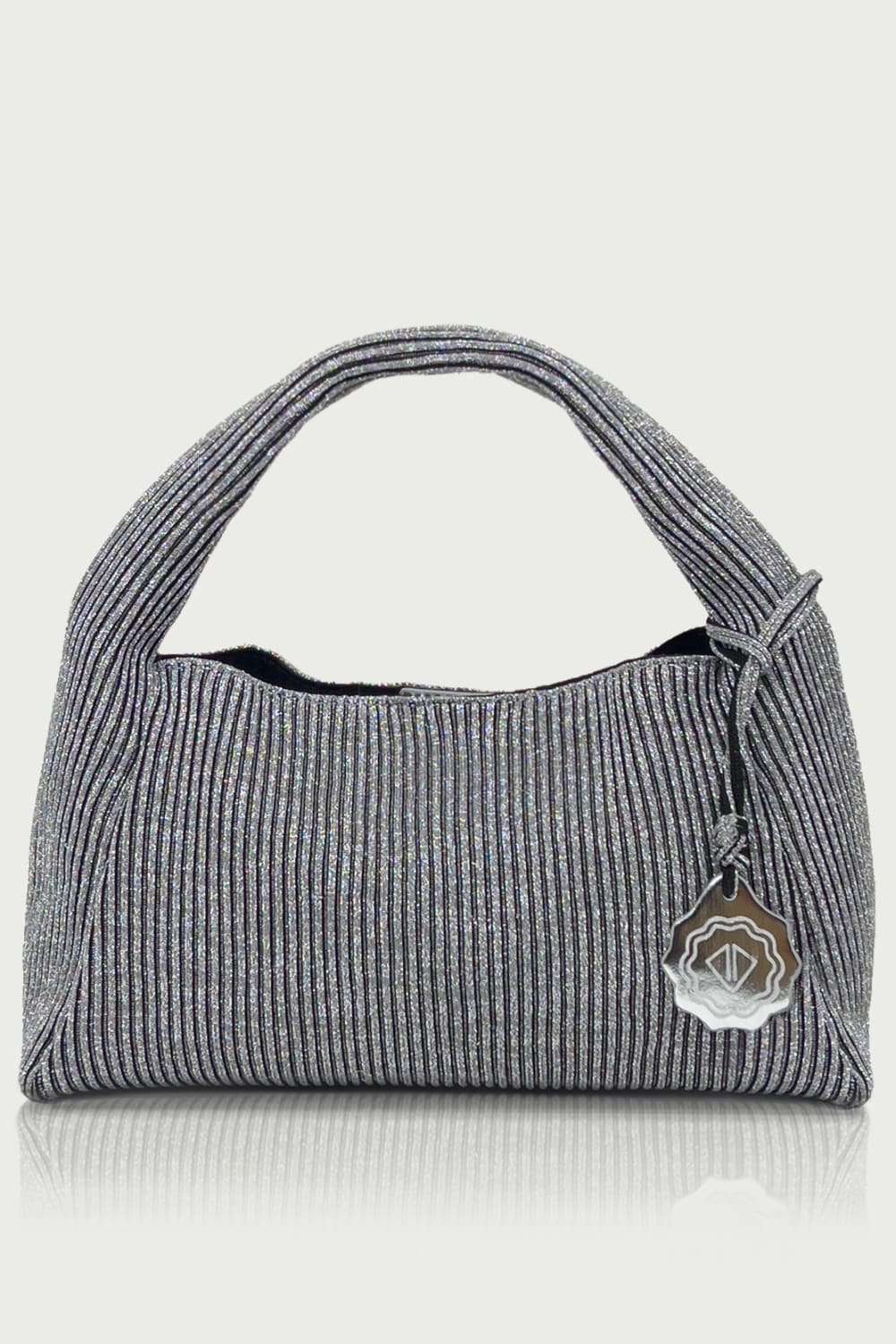 D’ylla Atelier-Freya Silver Mini-Omuz Çantası-1-Milagron.com