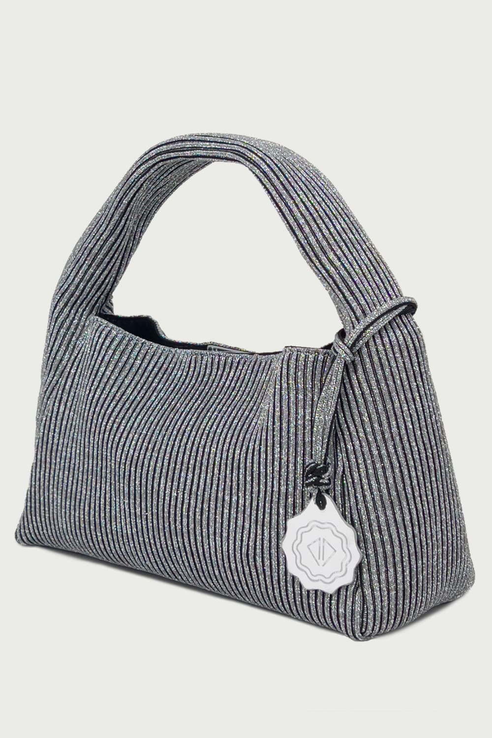 D’ylla Atelier-Freya Silver Mini-Omuz Çantası-2-Milagron.com