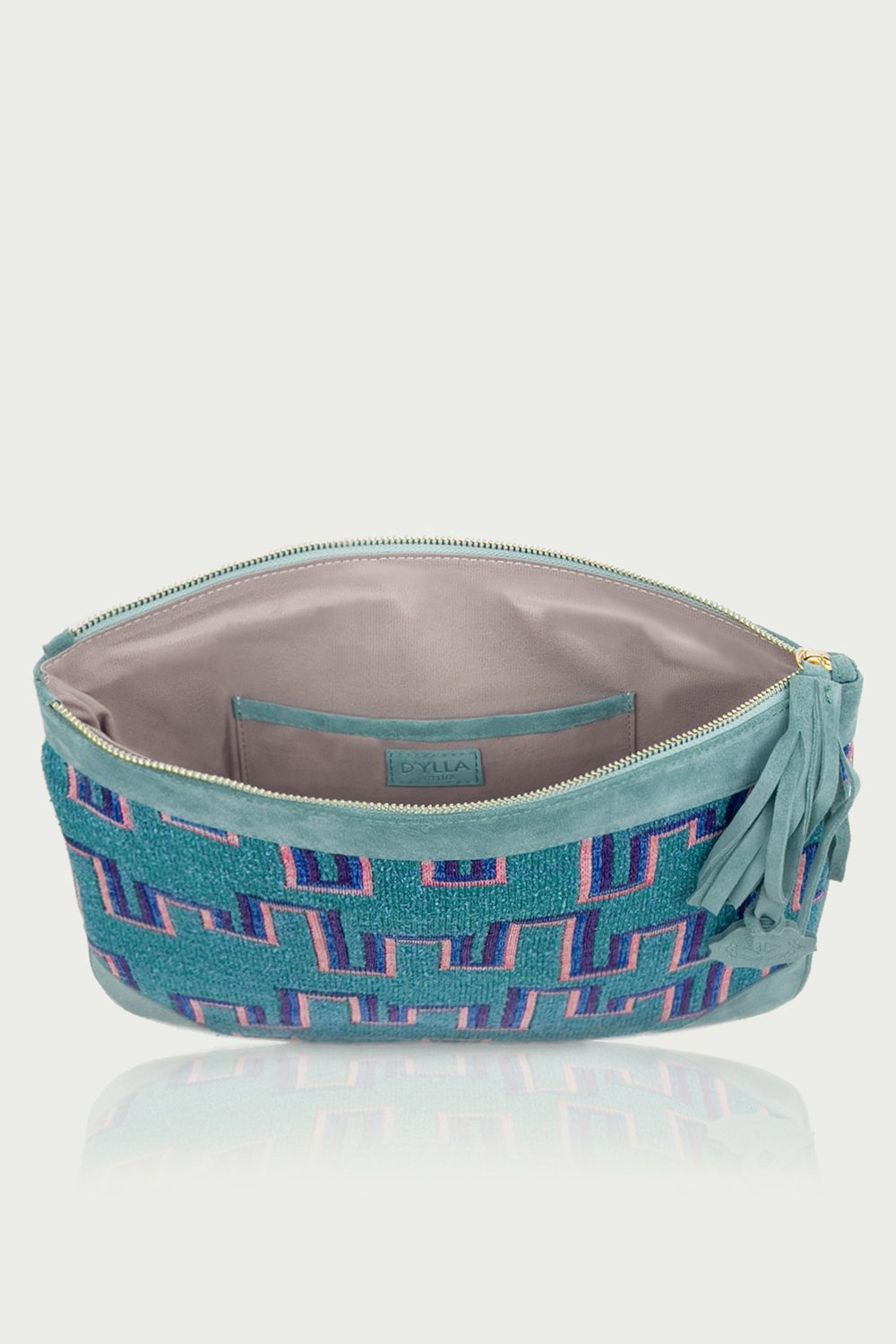 D’ylla Atelier-Munch Green-El Çantası-2-Milagron.com