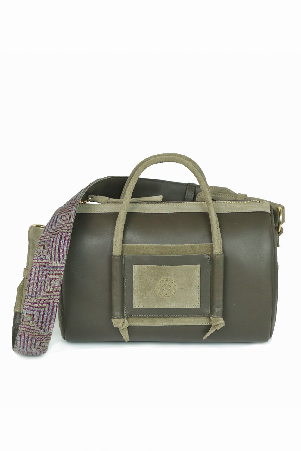 D’ylla Atelier-Tethy Khaki-Omuz Çantası-1-Milagron.com