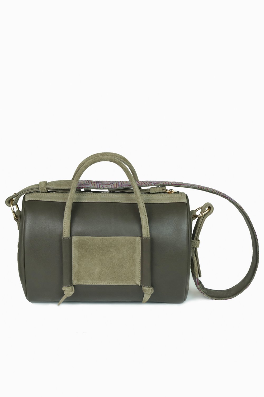 D’ylla Atelier-Tethy Khaki-Omuz Çantası-2-Milagron.com