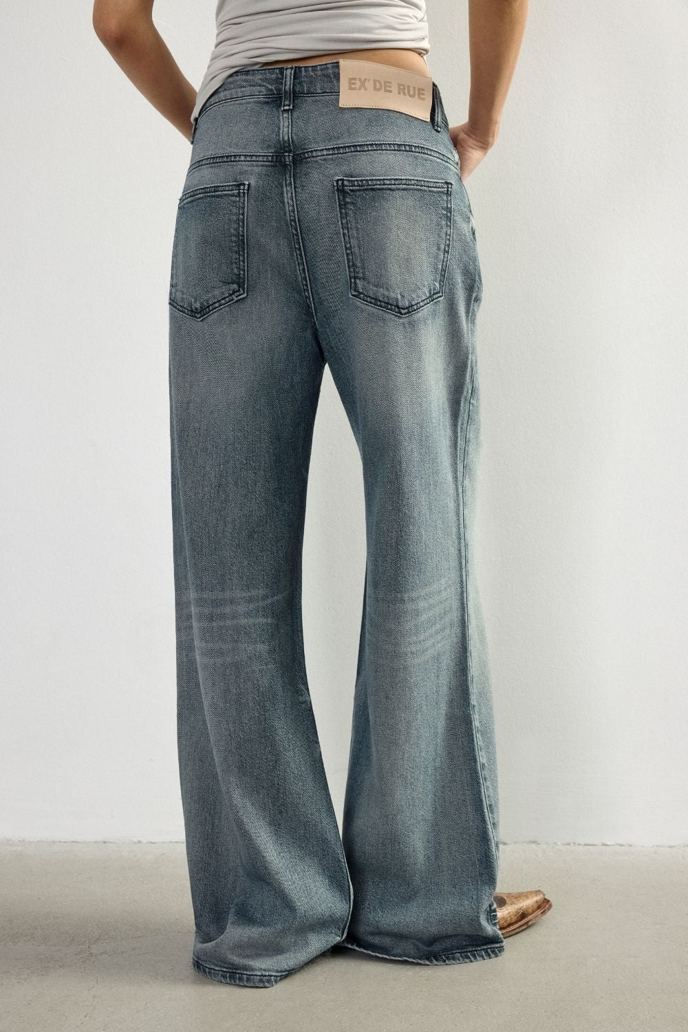 Haze Gray Denim Jean 1 - 3
