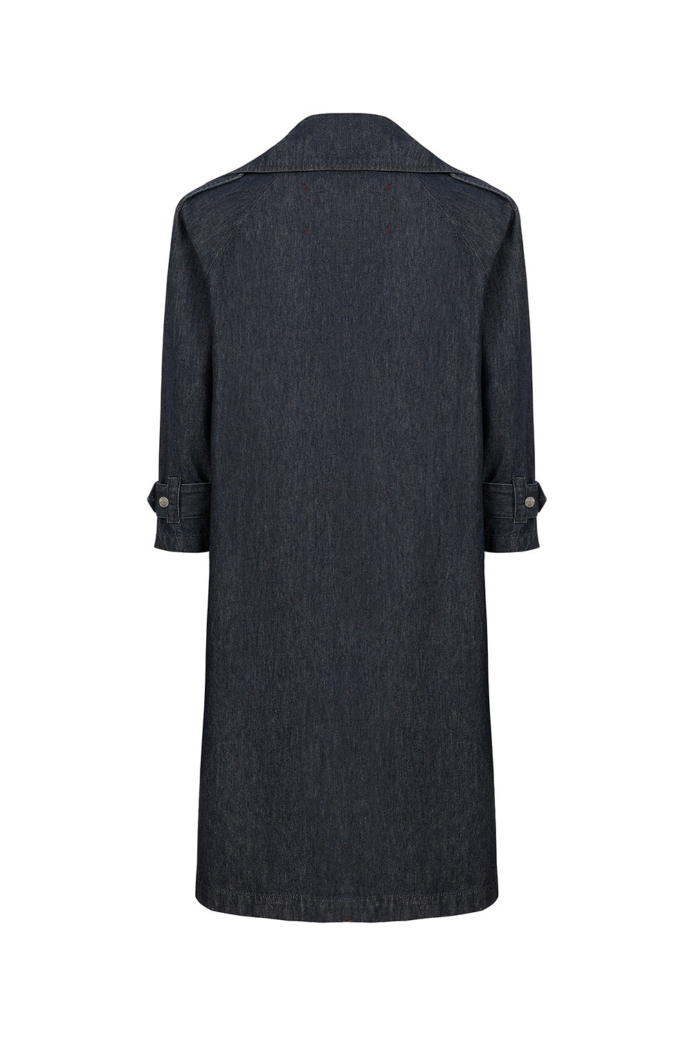 Loom Denim Man Trenhcoat - 5