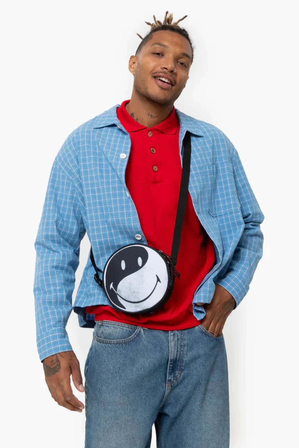 Eastpak-Ada Single Smiley YY Placed-Bel Çantası-4-Milagron.com