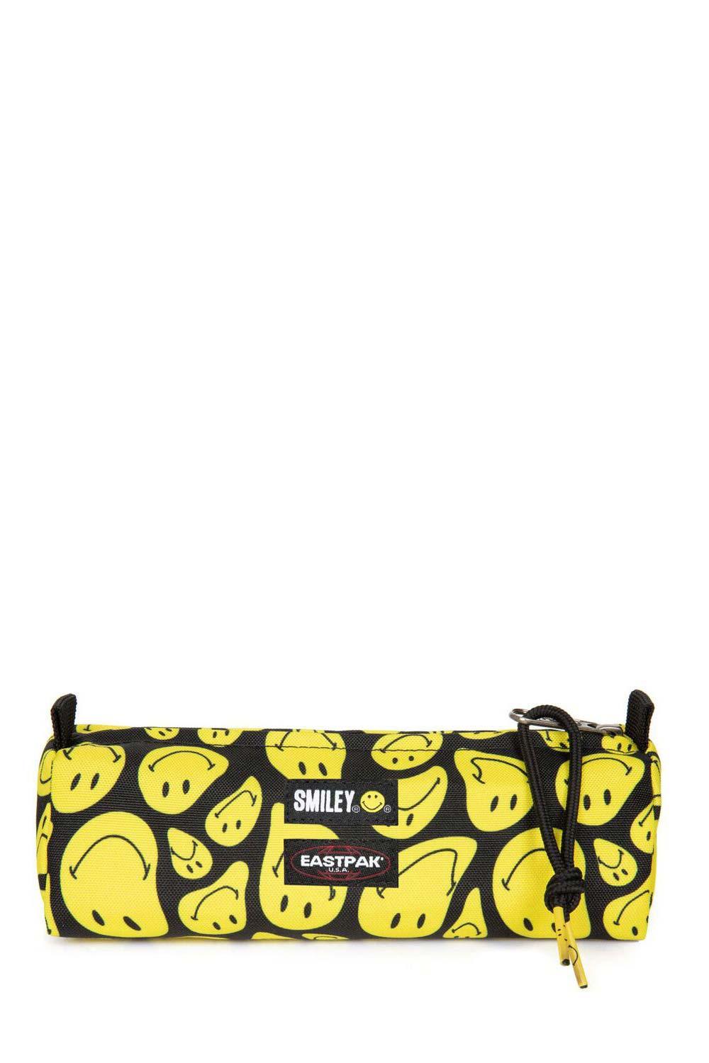 Eastpak-Benchmark Single Smiley Kalem Çantası Stretch Yellow-Kalem Çantası-1-Milagron.com