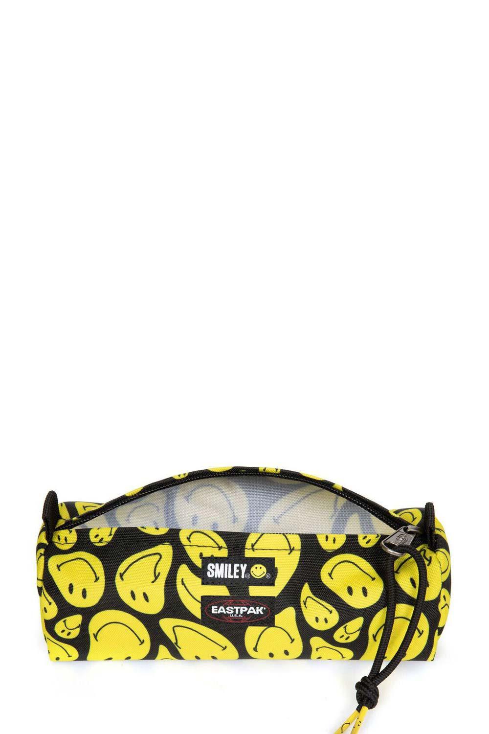 Eastpak-Benchmark Single Smiley Kalem Çantası Stretch Yellow-Kalem Çantası-2-Milagron.com