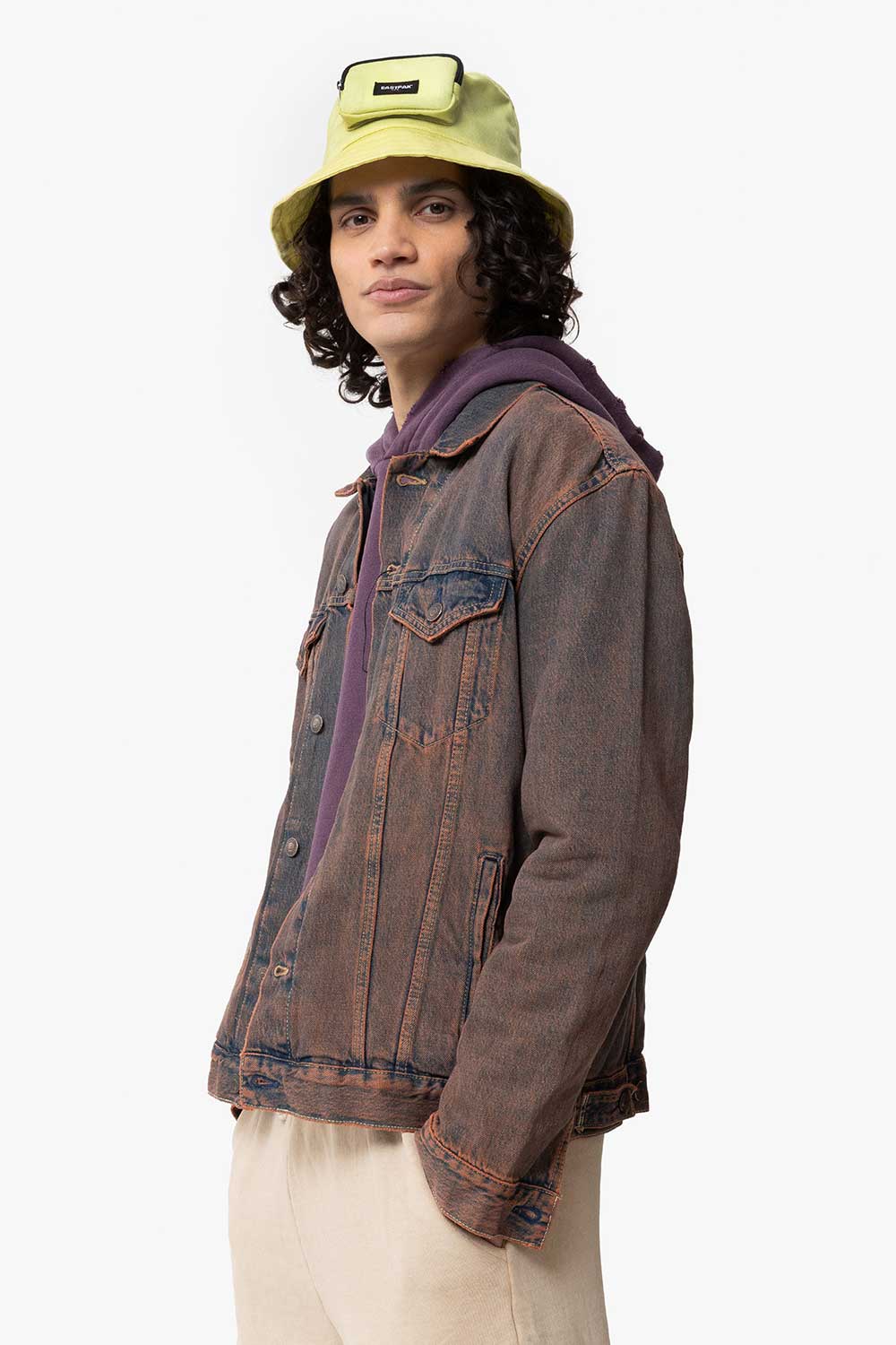 Eastpak-Bukhat Endive Green-Bucket Hat-2-Milagron.com