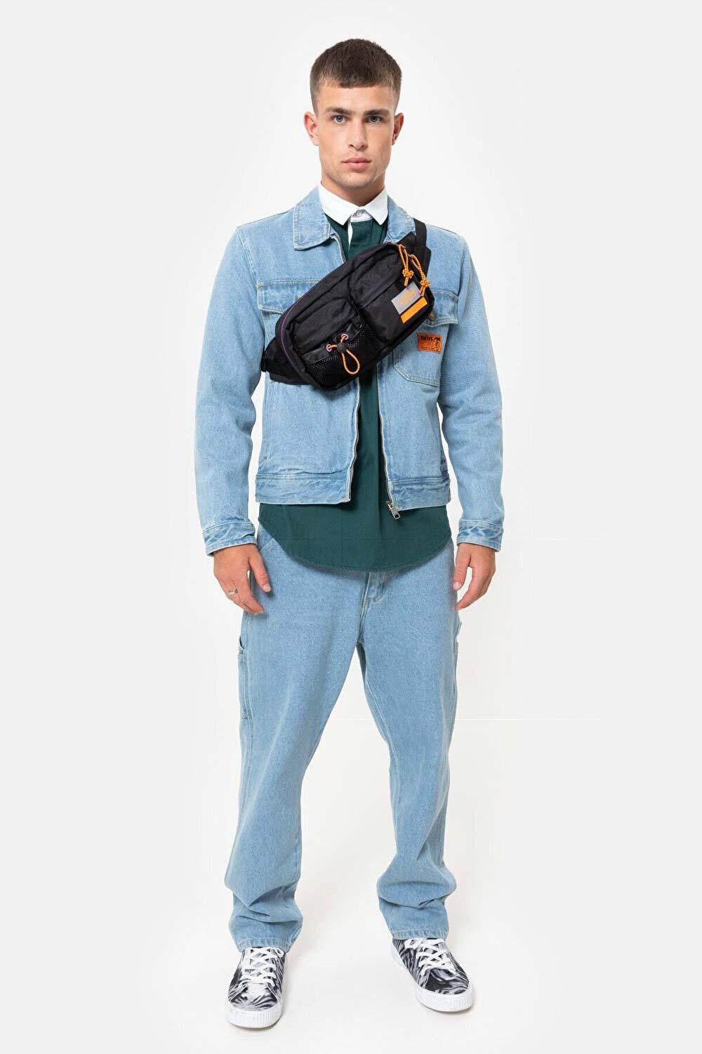 Eastpak-Bumbag Double Deus Black-Bel Çantası-5-Milagron.com