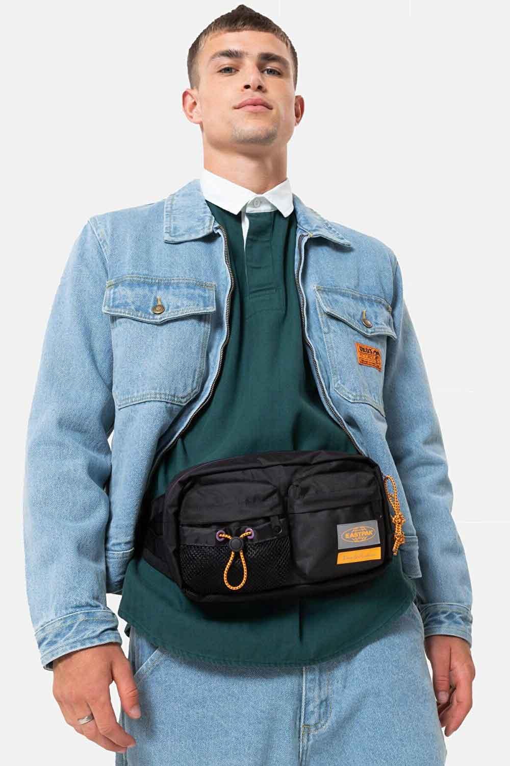 Eastpak-Bumbag Double Deus Black-Bel Çantası-7-Milagron.com