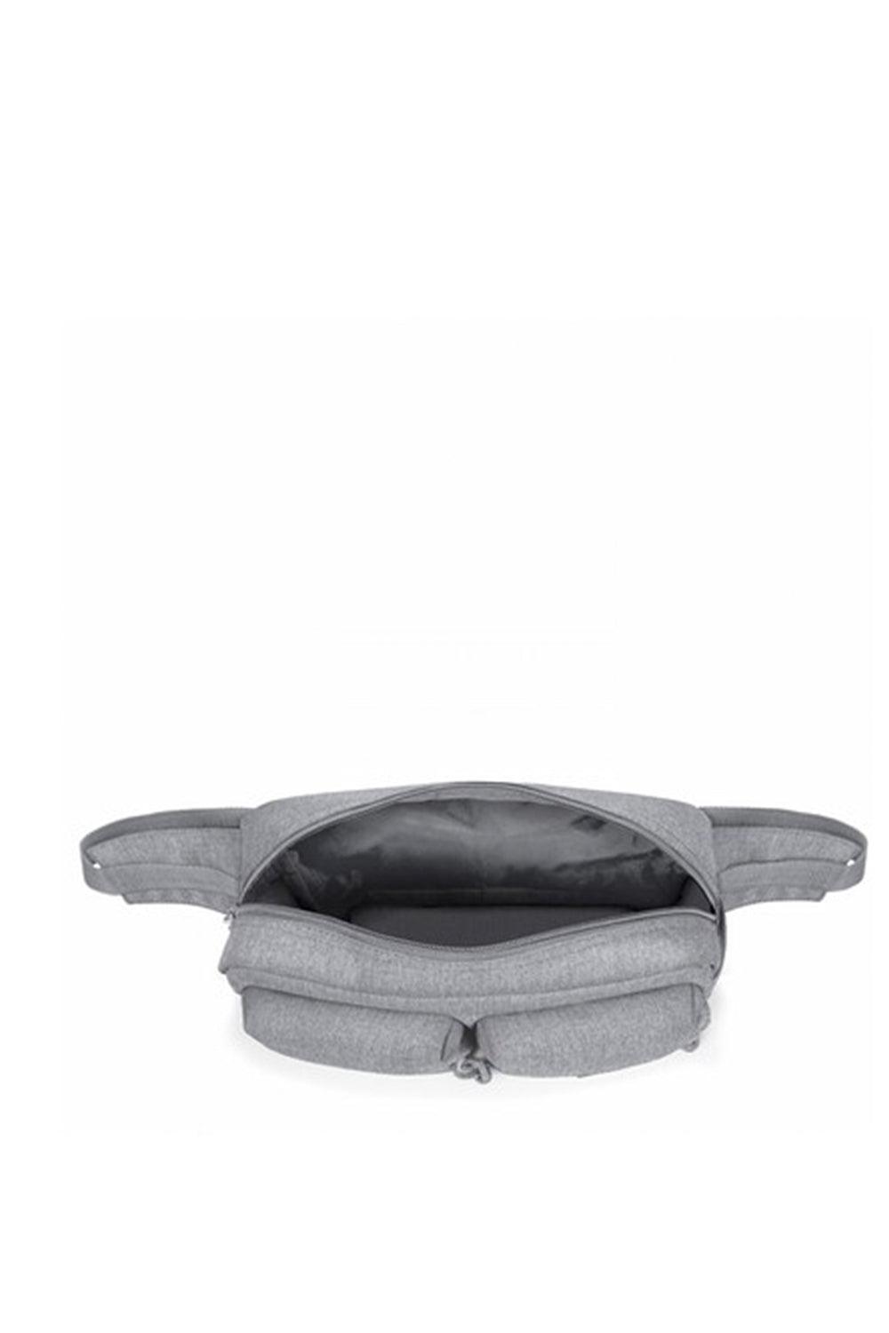 Eastpak-Bumbag Double Sunday Grey Bel Çantası-Bel Çantası-4-Milagron.com