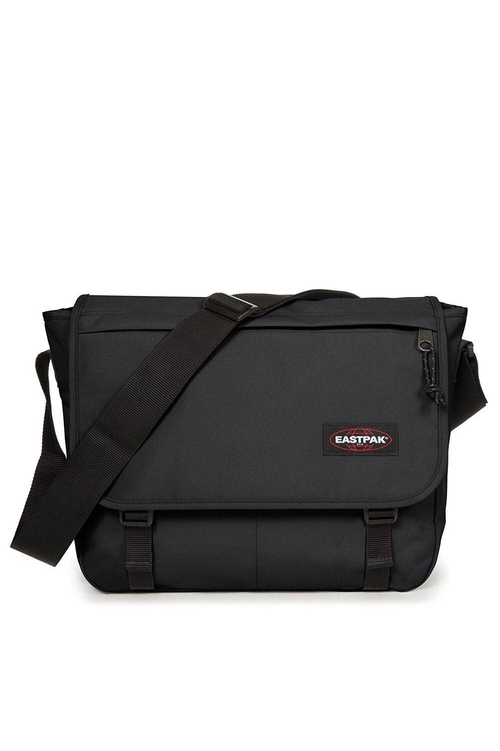 Eastpak-Delegate Black Postacı-Omuz Çantası-1-Milagron.com