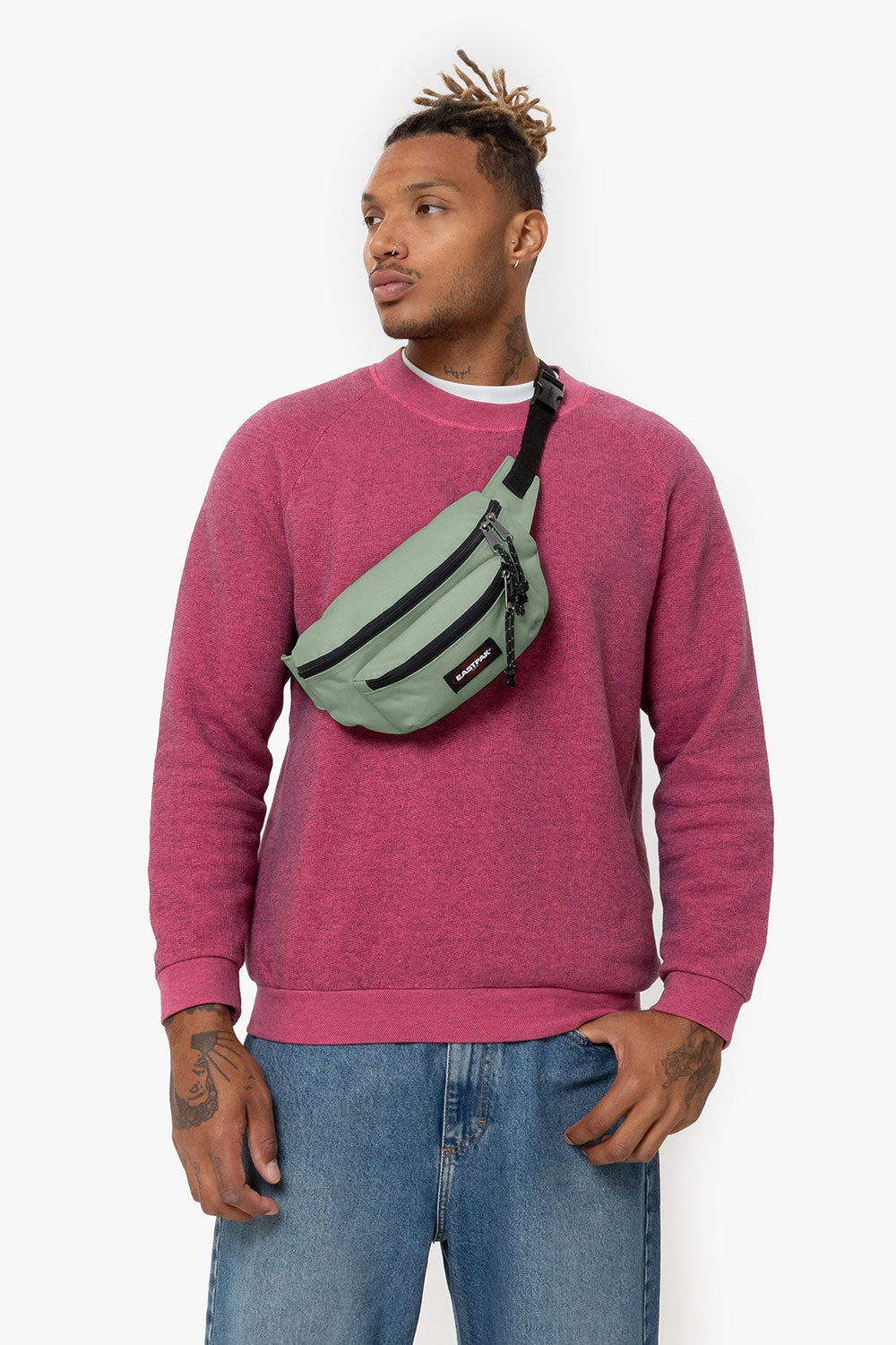 Eastpak-Doggy Bag Frosty Mint-Bel Çantası-4-Milagron.com