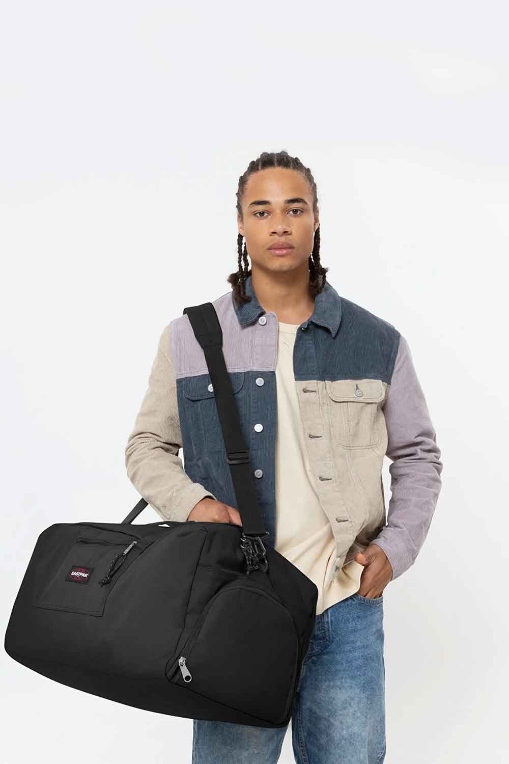 Eastpak-Duffl'r L Black-El Çantası-3-Milagron.com