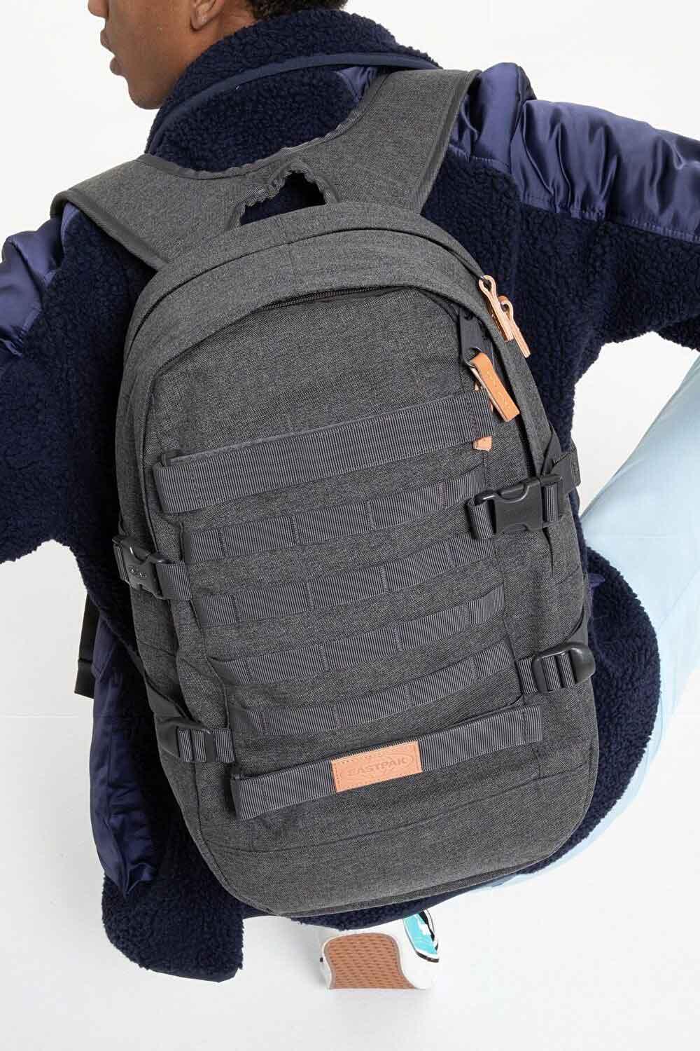 Eastpak-Floid Tact L Black Denim-Sırt Çantası-1-Milagron.com