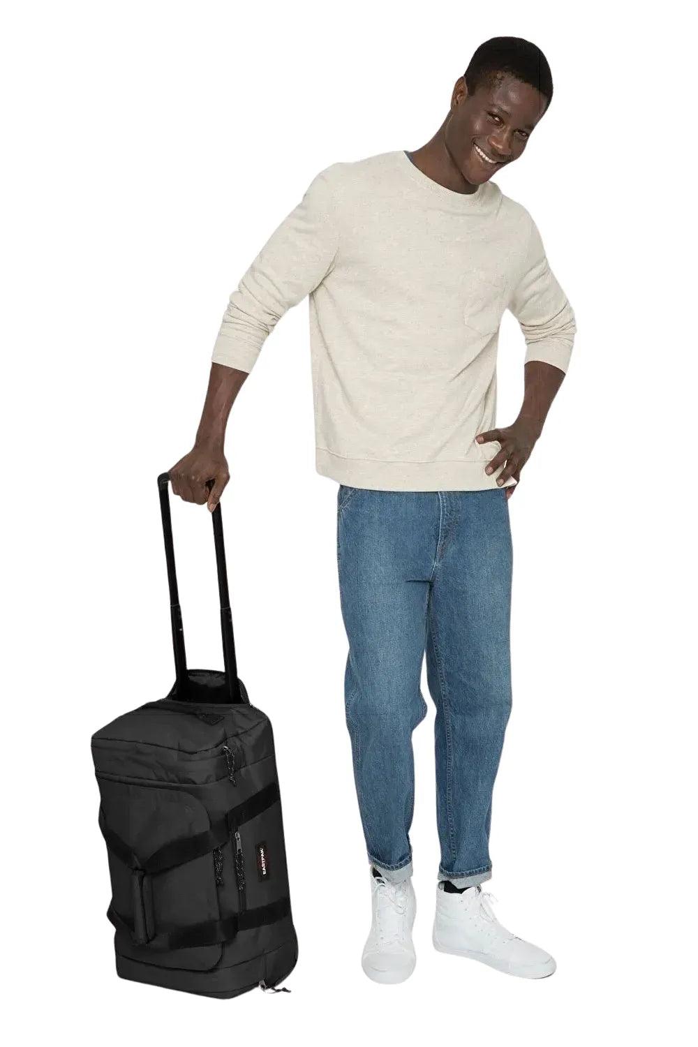 Eastpak-Leatherface S + Black-Bavul & Seyahat Çantası-6-Milagron.com