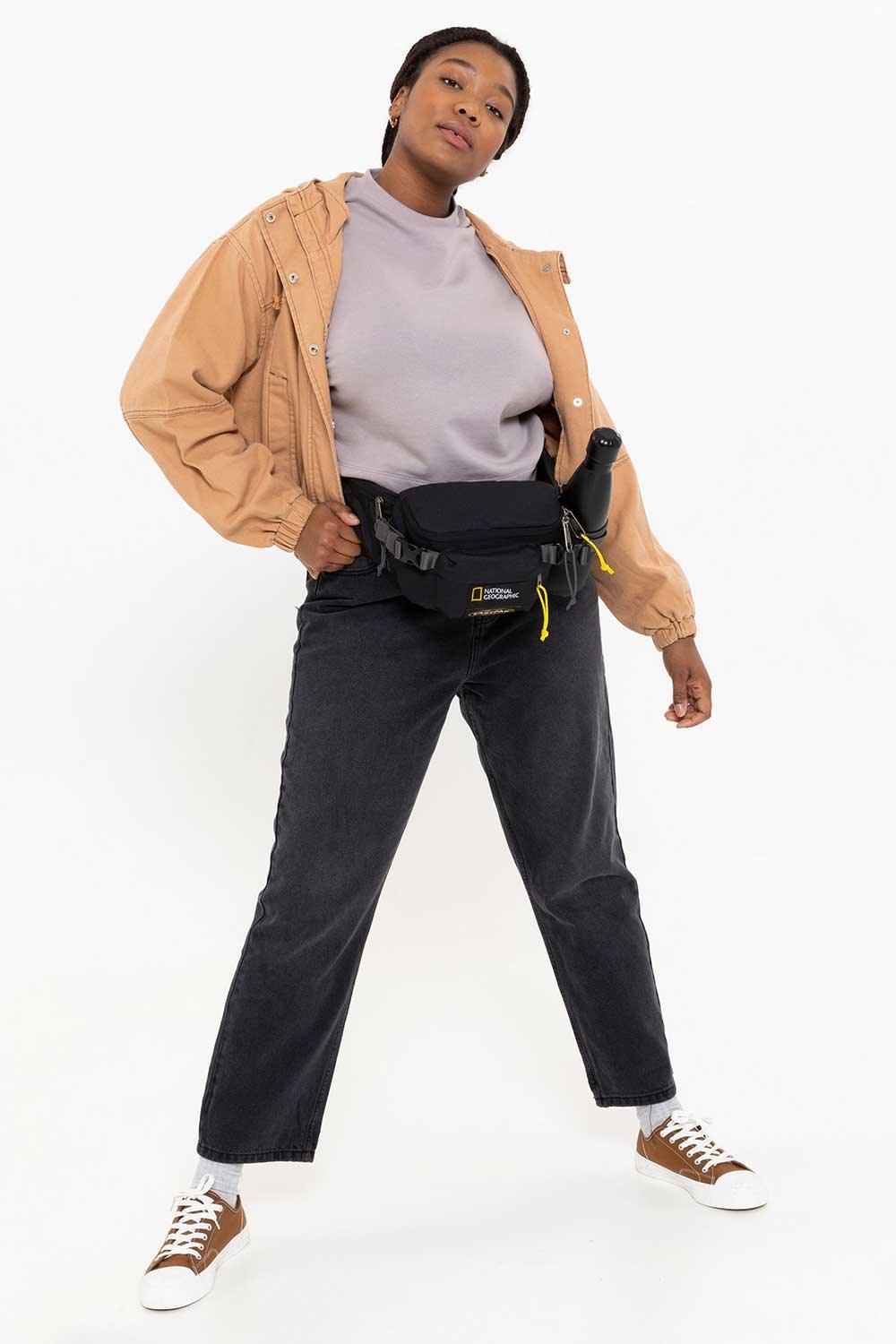 Eastpak-National Geographic Bumbag Black-Bel Çantası-8-Milagron.com