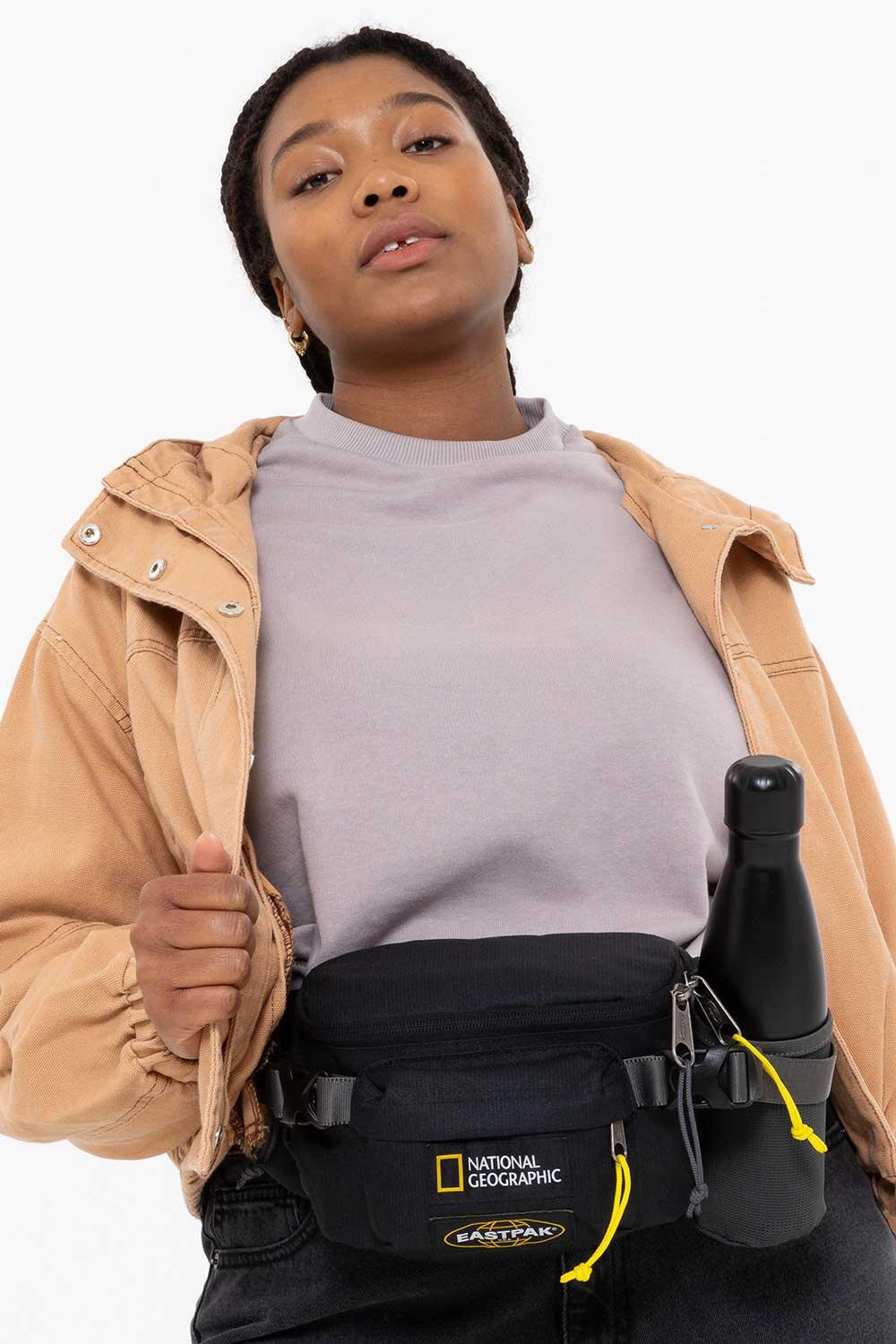 Eastpak-National Geographic Bumbag Black-Bel Çantası-9-Milagron.com