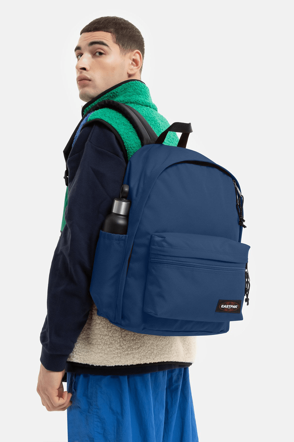 Eastpak-Office Zippl'r Peony Navy-Sırt Çantası-3-Milagron.com