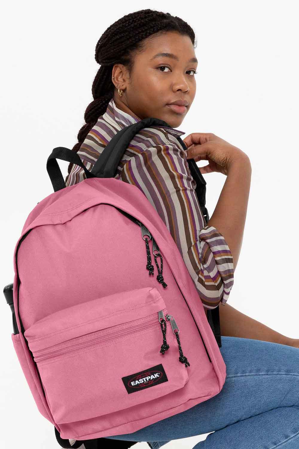 Eastpak-Office Zippl'r Trusted Pink-Sırt Çantası-1-Milagron.com