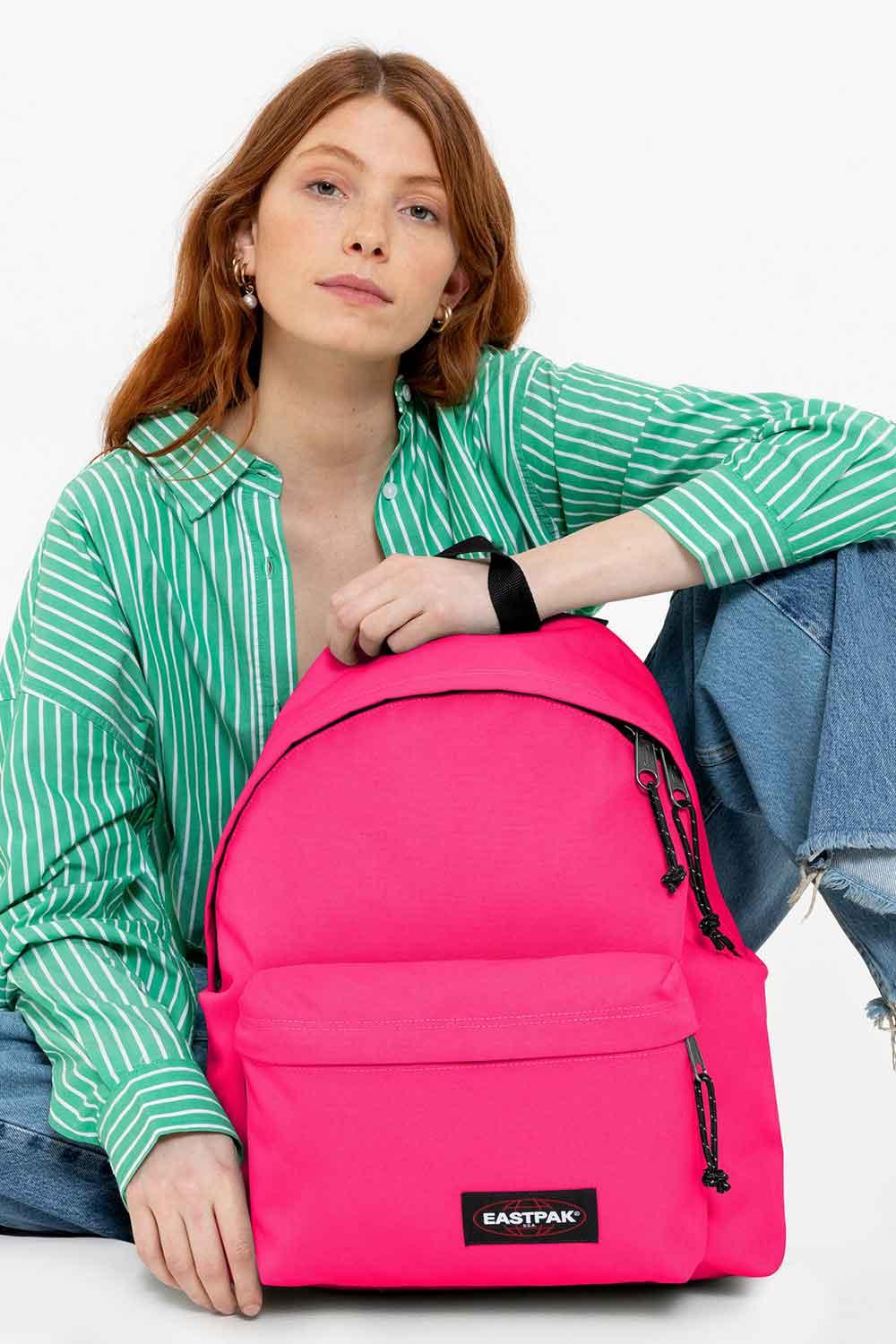 Eastpak-Padded Pak'r Flashing Pink-Sırt Çantası-5-Milagron.com