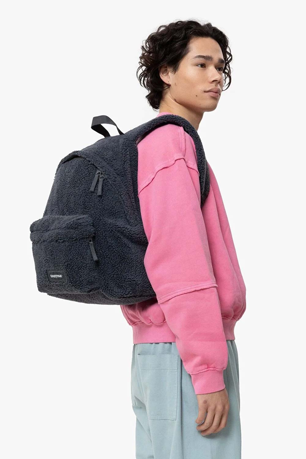 Eastpak-Padded Pak'r Shear Wash Black-Bel Çantası-4-Milagron.com