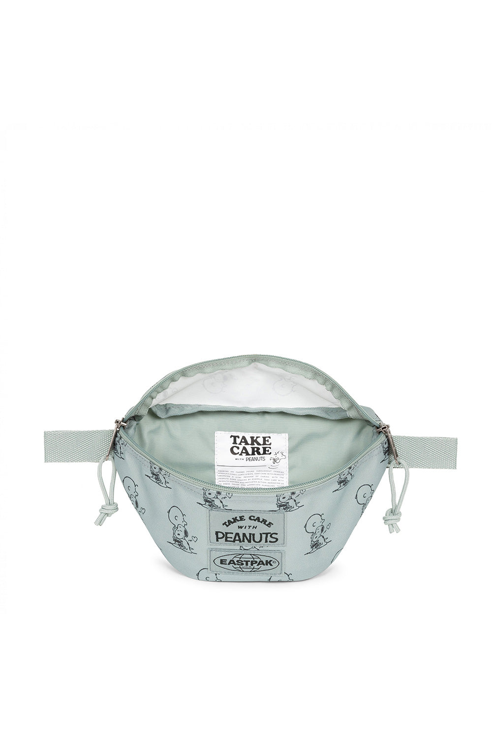 Eastpak-Peanuts x Eastpak Springer Peanuts Mint-Bel Çantası-4-Milagron.com