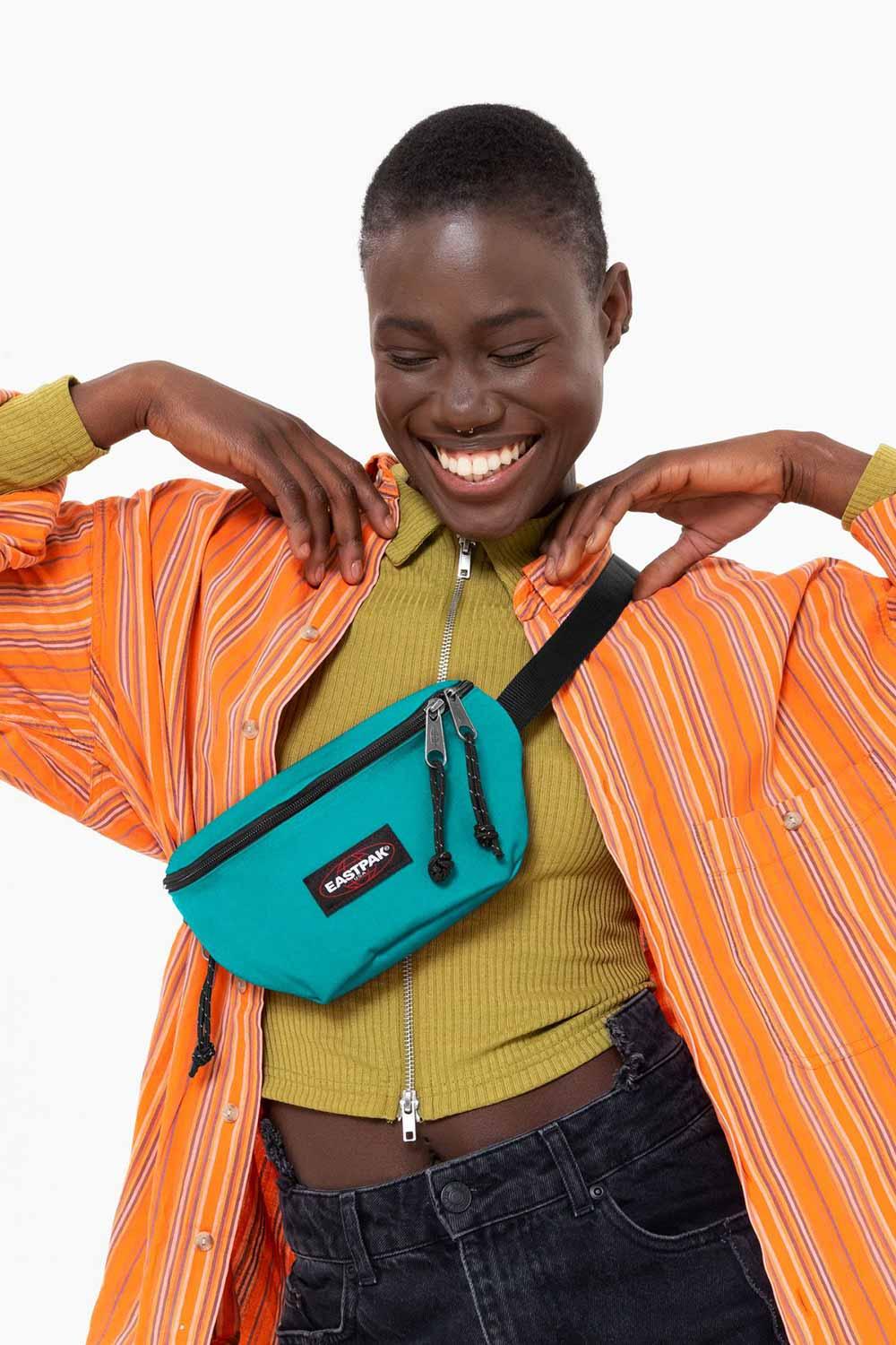 Eastpak-Springer Arctic Aqua-Bel Çantası-1-Milagron.com