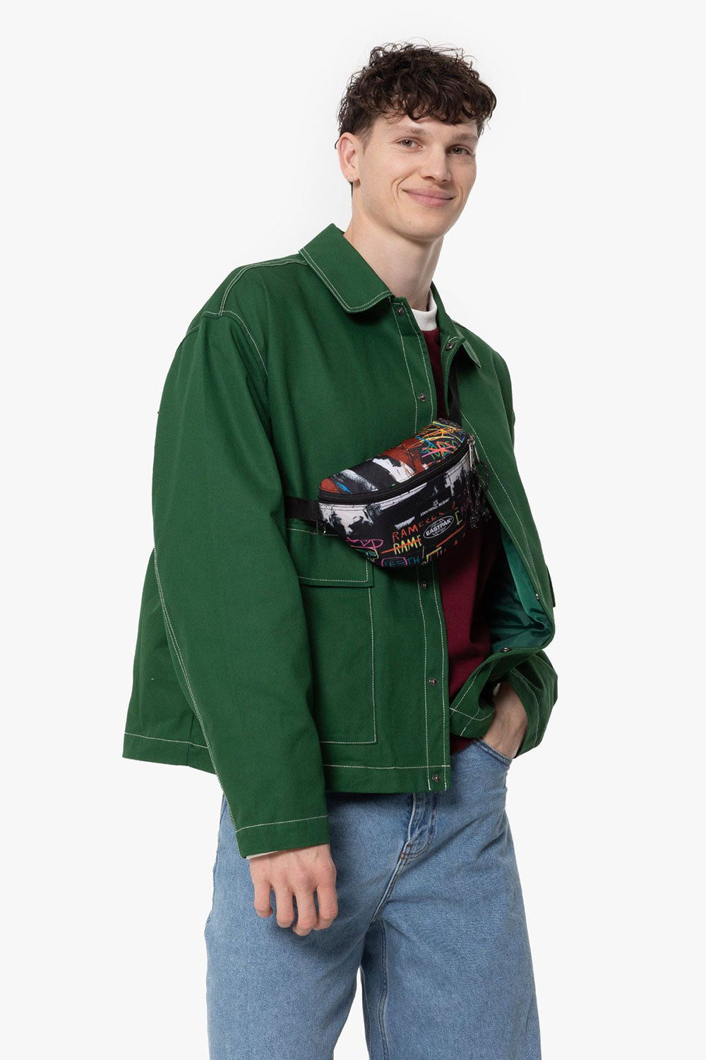 Eastpak-Springer Basquiat Kings Of Egypt 2-Bel Çantası-5-Milagron.com