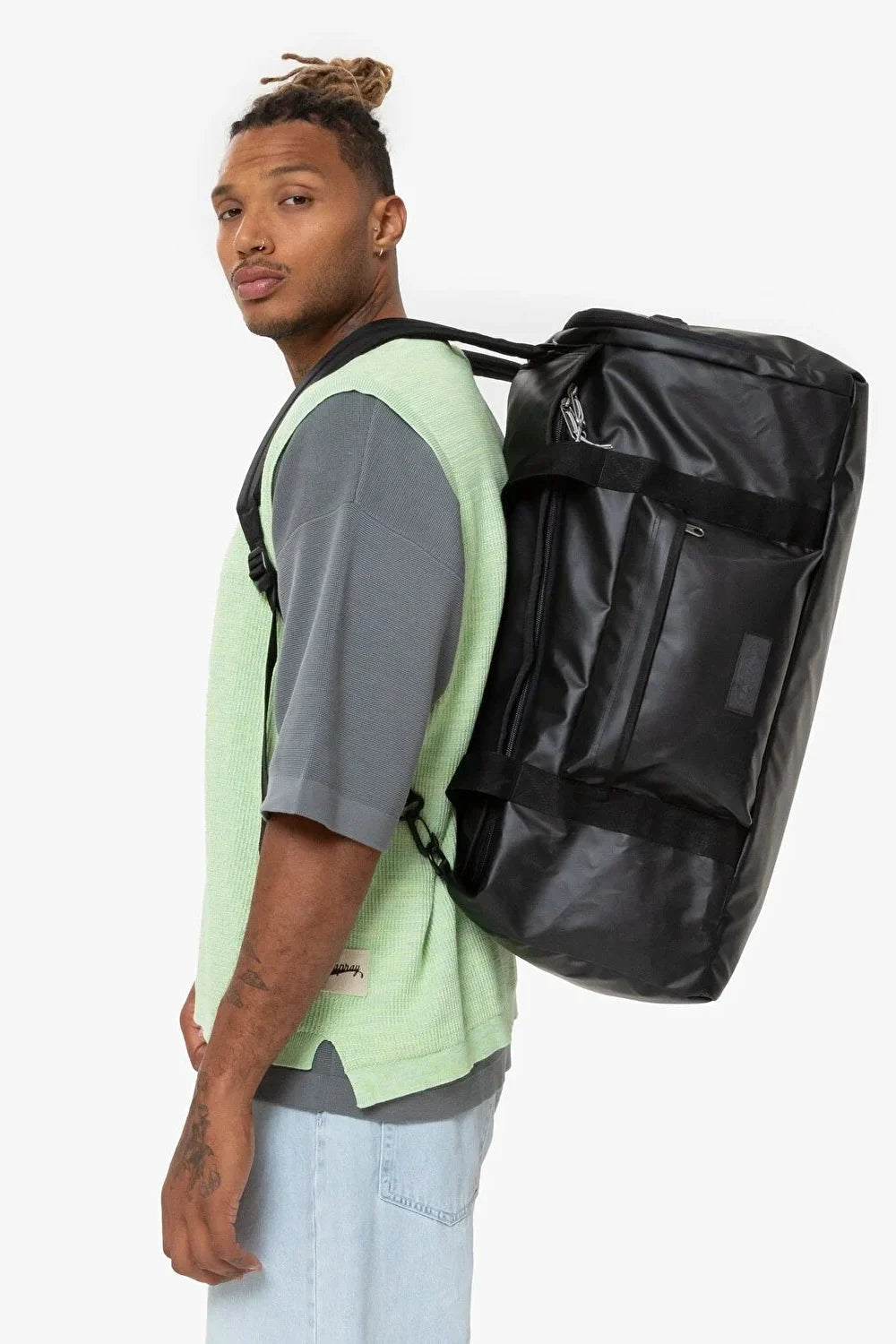 Eastpak-Tarp Duffl'r S Tarp - Siyah-Sırt Çantası-4-Milagron.com