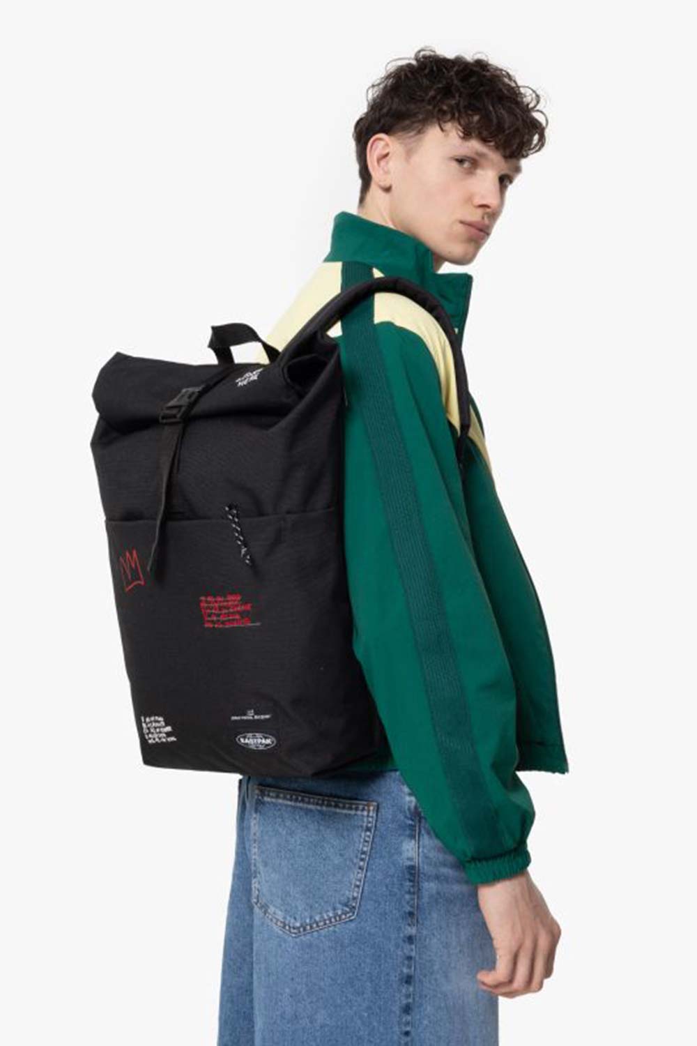 Eastpak-Up Roll Basquiat Quotes-Sırt Çantası-9-Milagron.com