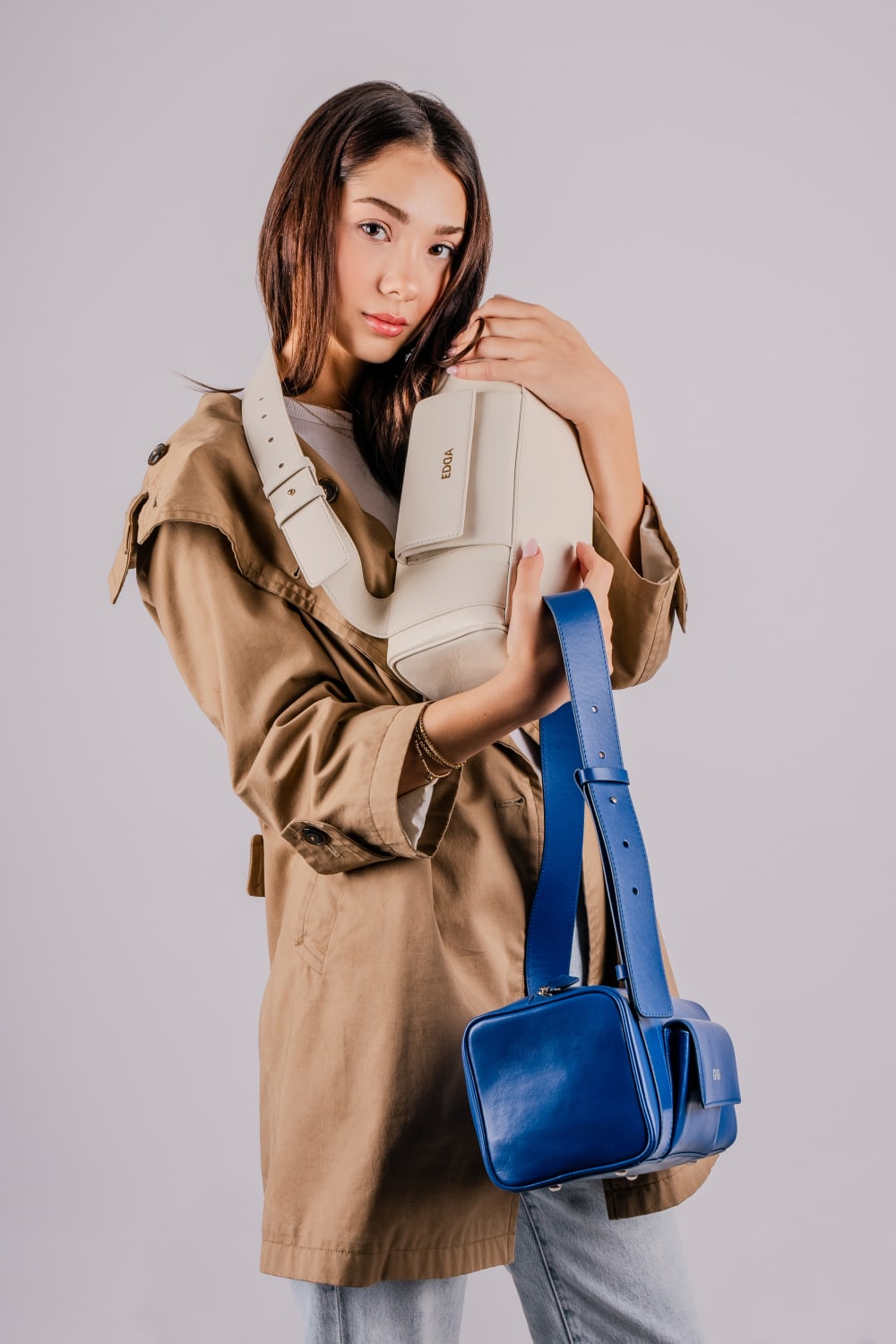 Edda Studio-Creme De La Creme-Omuz Çantası-9-Milagron.com