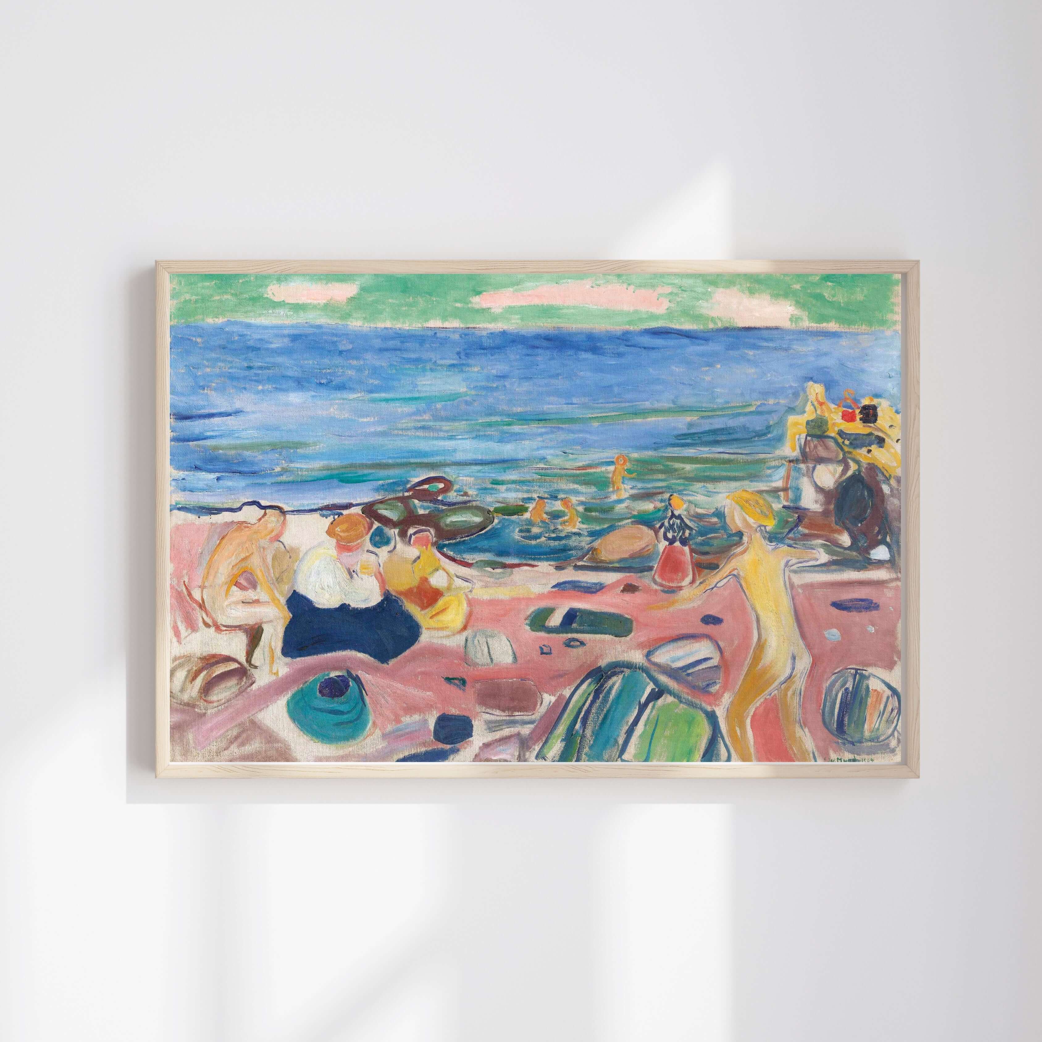 Edvard Munch - Åsgårdstrand'Dan Bir Sahne