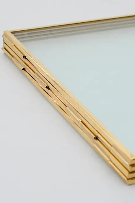 El Crea Designs-İkili Pirinç Gold Cam Masaüstü Fotoğraf Çerçevesi 20x15cm-Çerçeve-6-Milagron.com