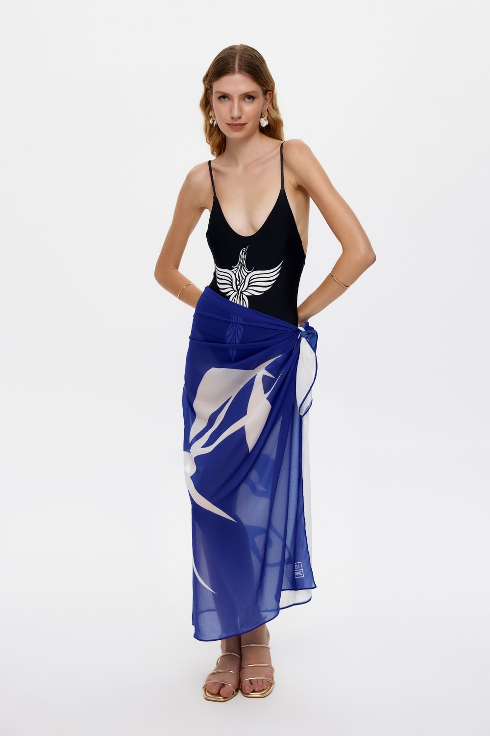 Eliphe-Koi Mavi Pareo-Pareo & Bandana-1-Milagron.com