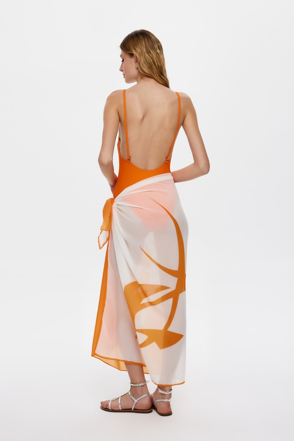 Eliphe-Koi Turuncu Pareo-Pareo & Bandana-2-Milagron.com