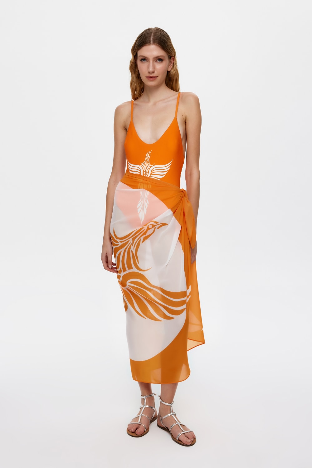 Eliphe-Sireng Turuncu Pareo-Pareo & Bandana-1-Milagron.com