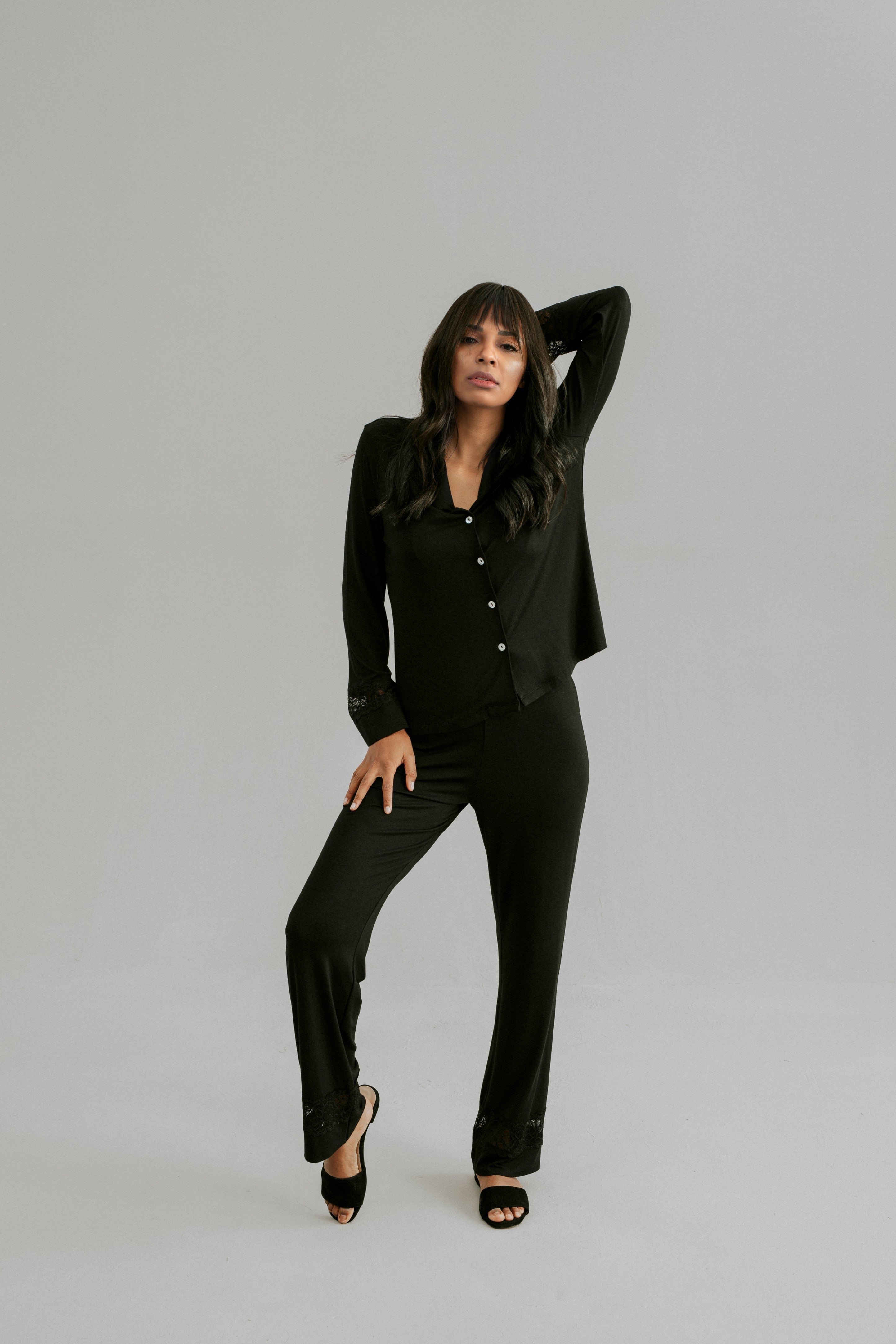 Elli2-Black Coffee-Pijama Takımı-3-Milagron.com
