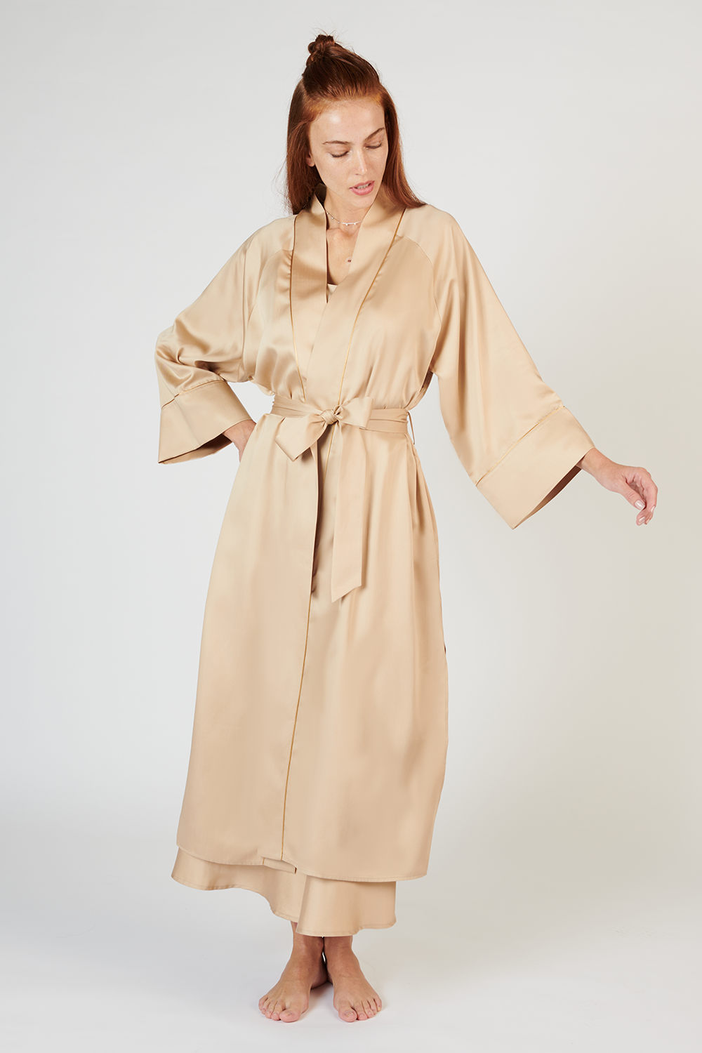 Elli2-Evening Sand Kimono-Kimono-3-Milagron.com