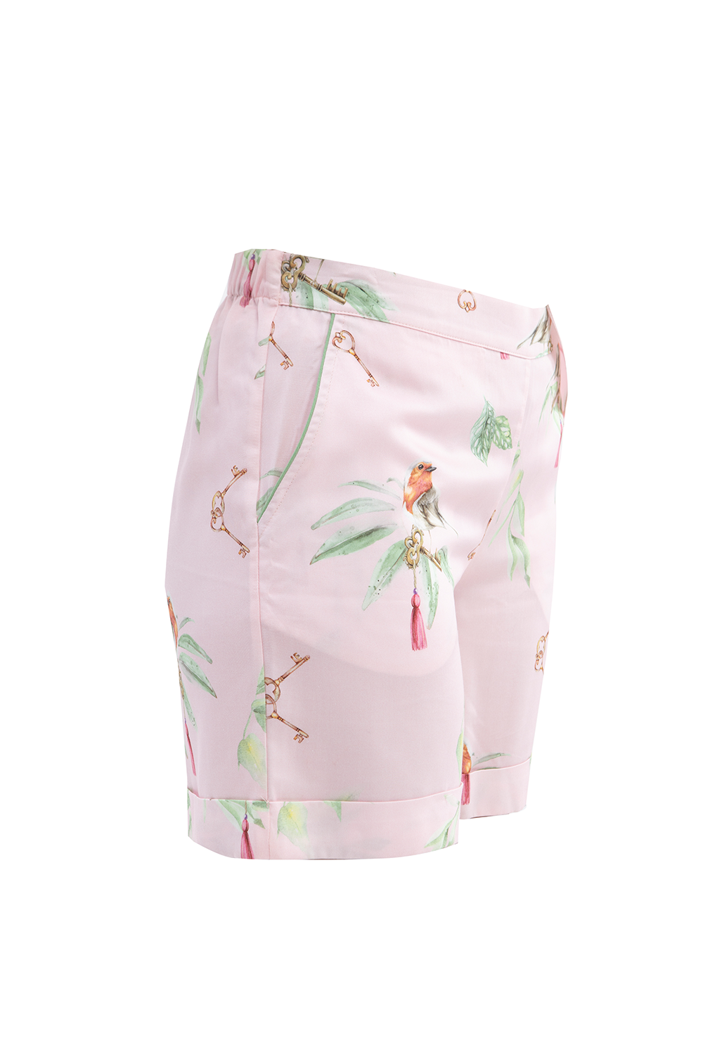 Elli2-Rose Blossom Birds-Pijama Takımı-5-Milagron.com